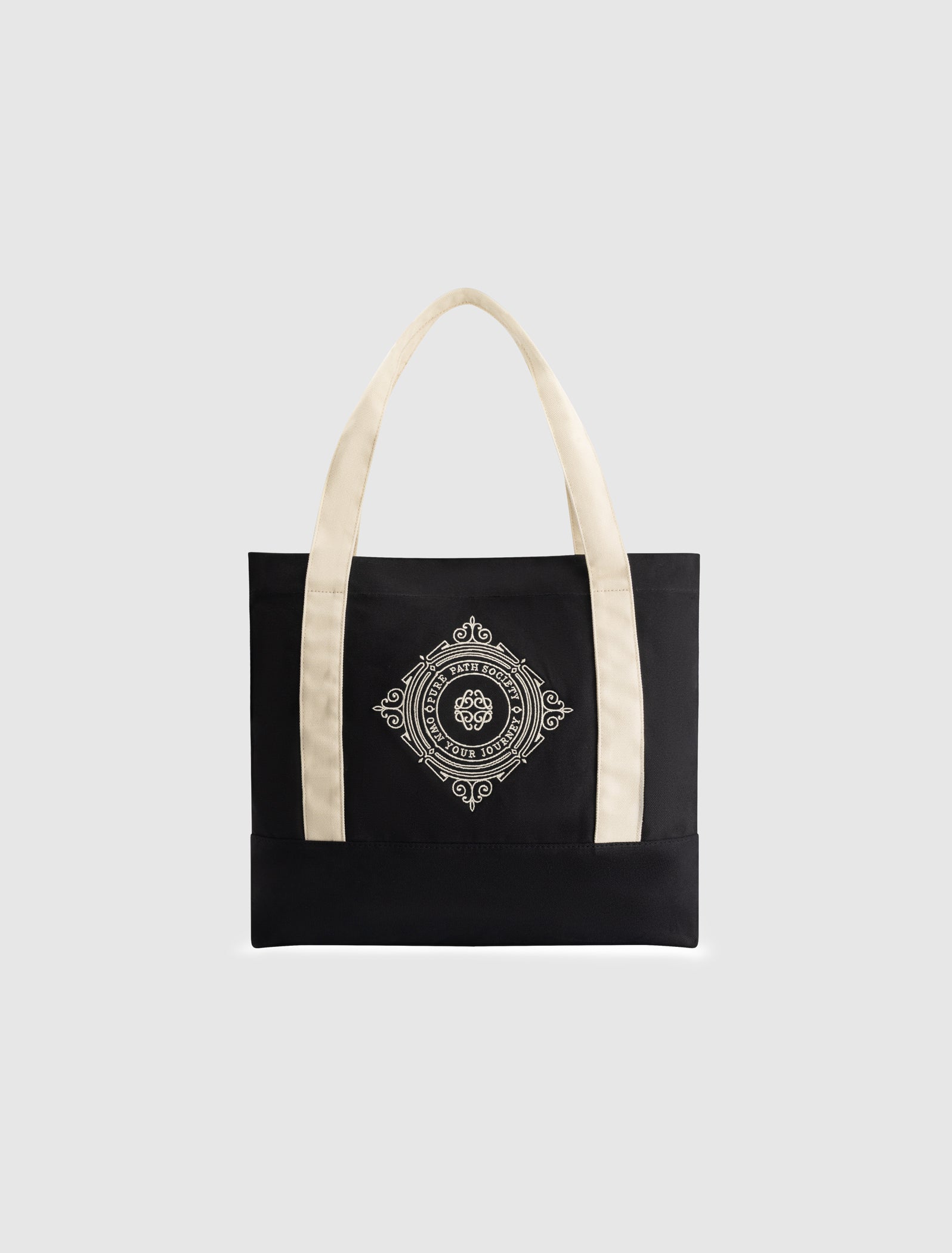 Family Crest Canvas Bag | Black