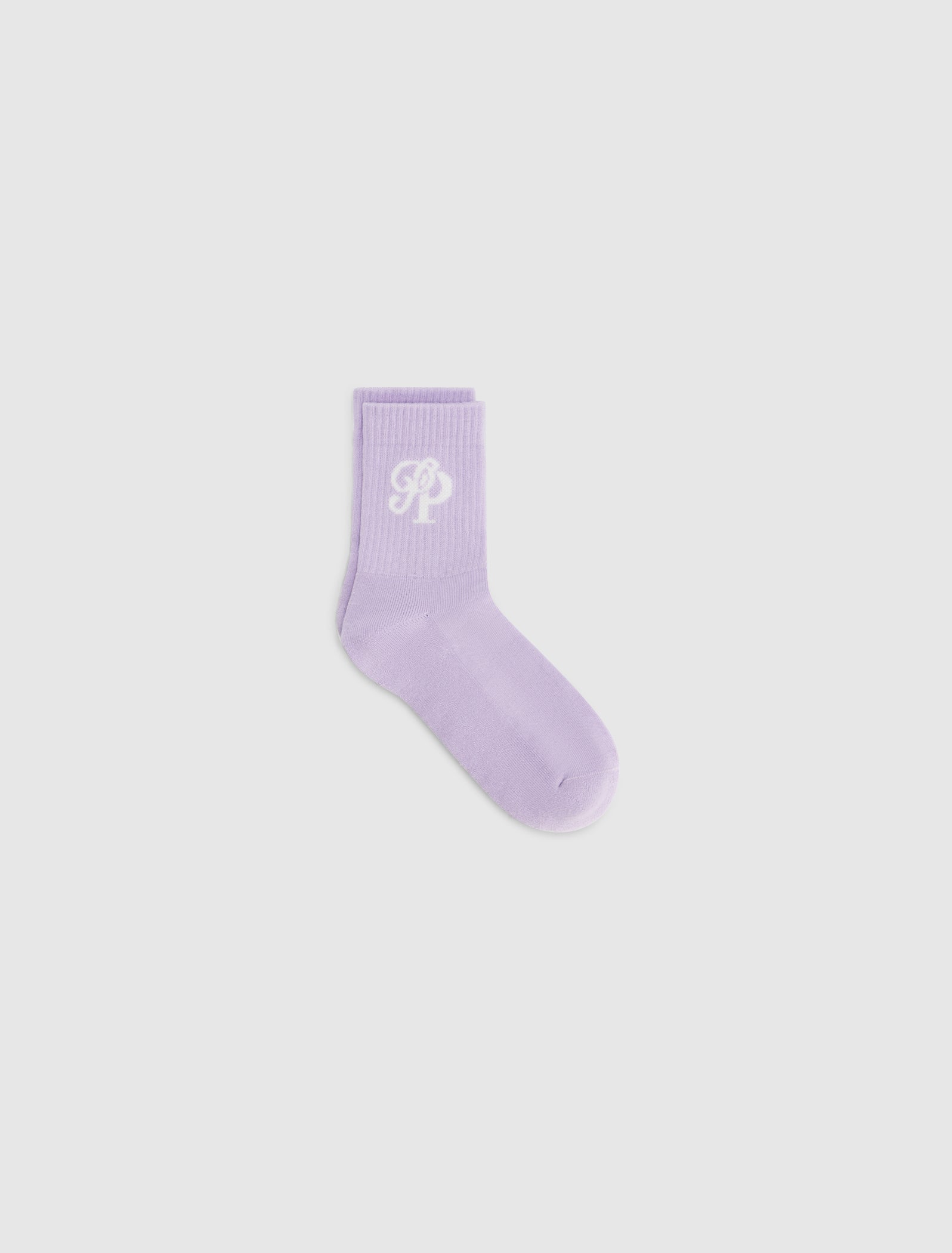 Initials Socks | Lilac