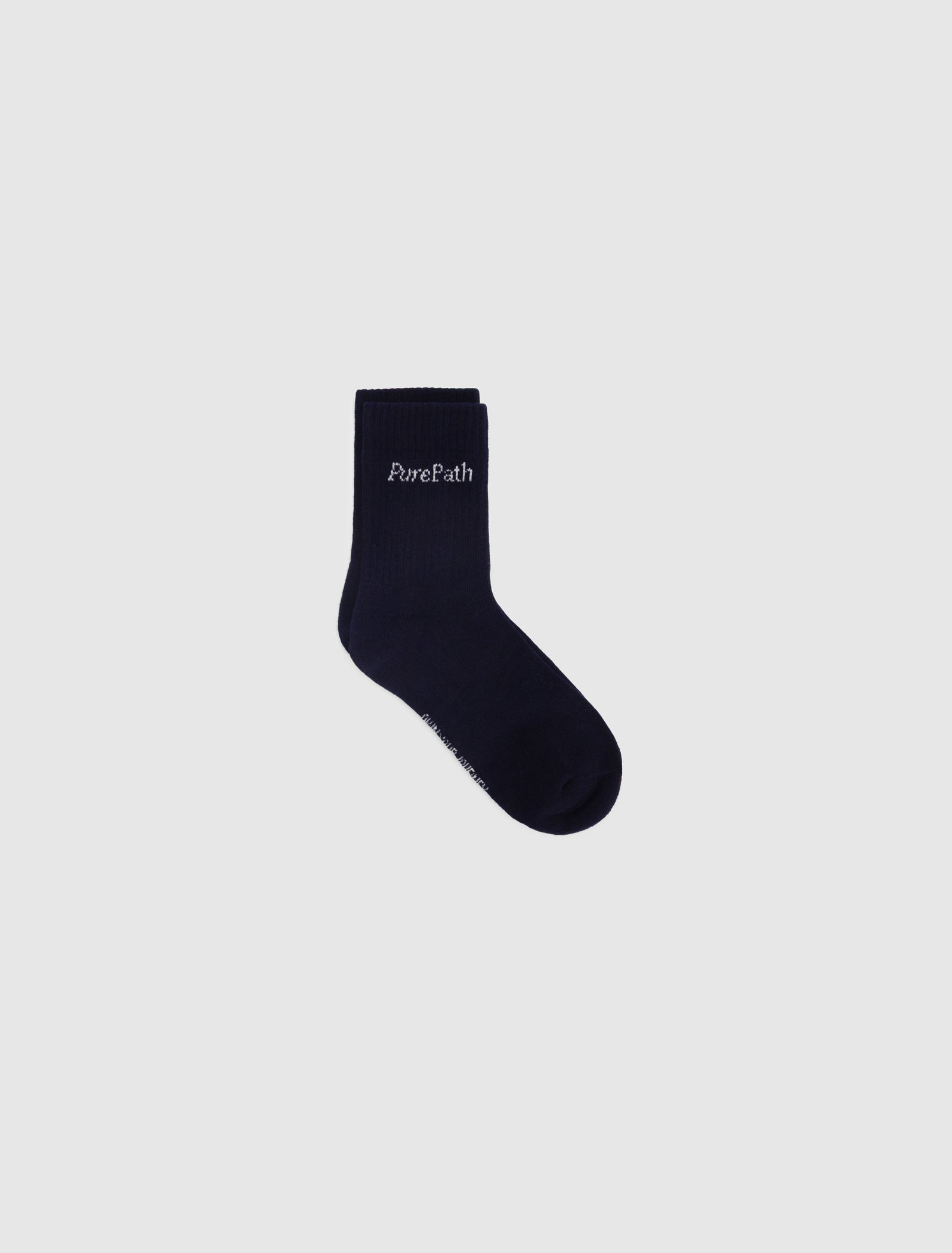 Hybrid Logo Socks | Dark Navy