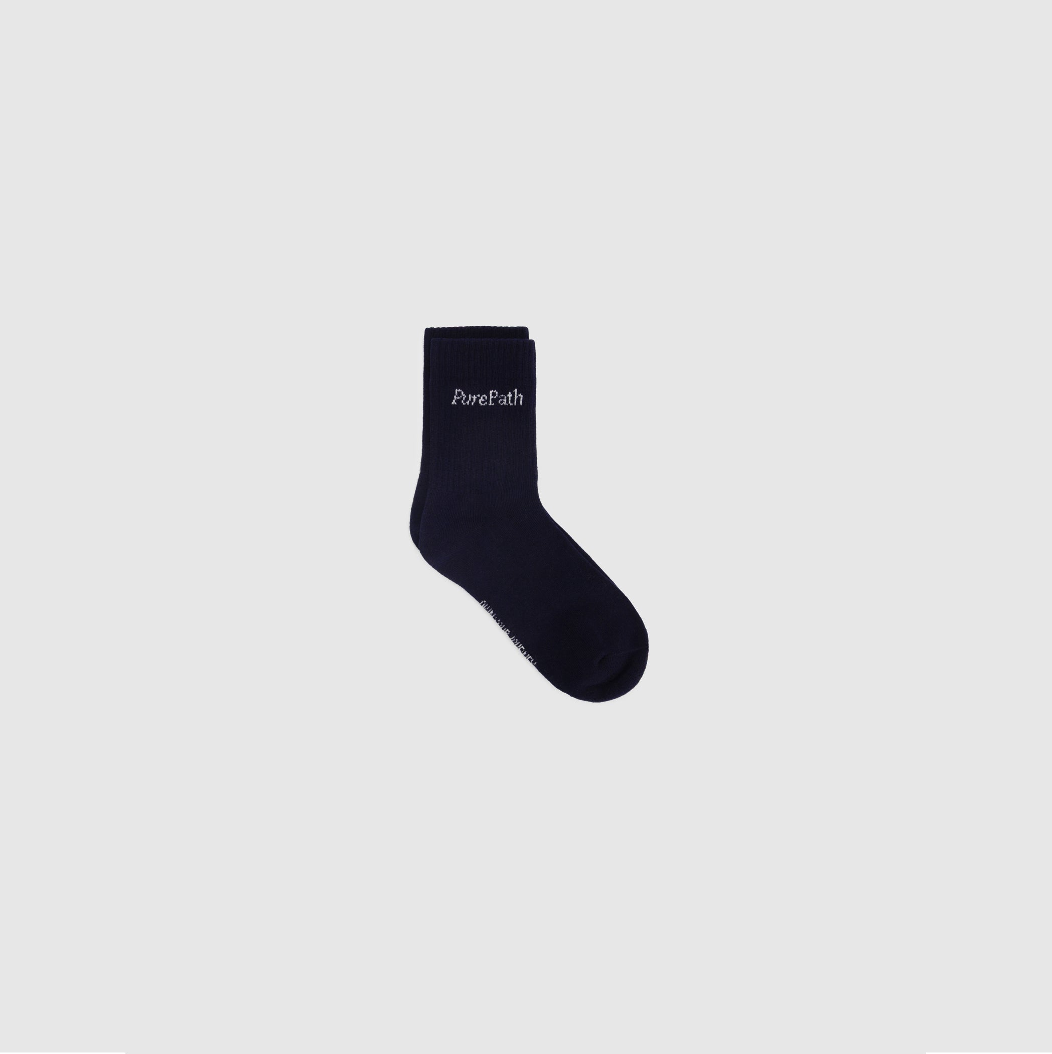 Hybrid Logo Socks | Dark Navy