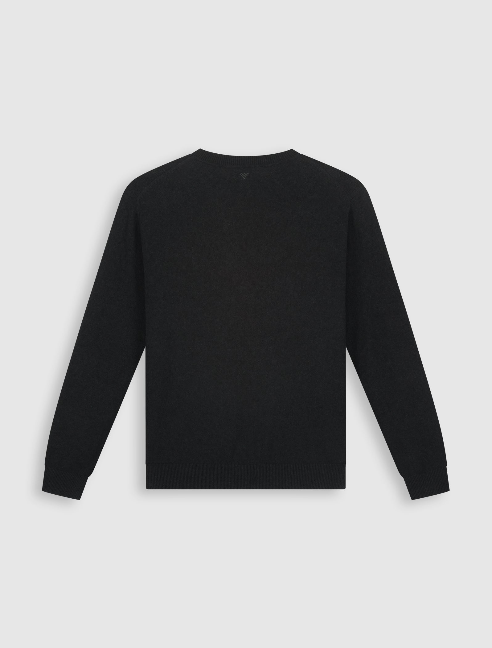 Bouclé Knit Sweater | Black