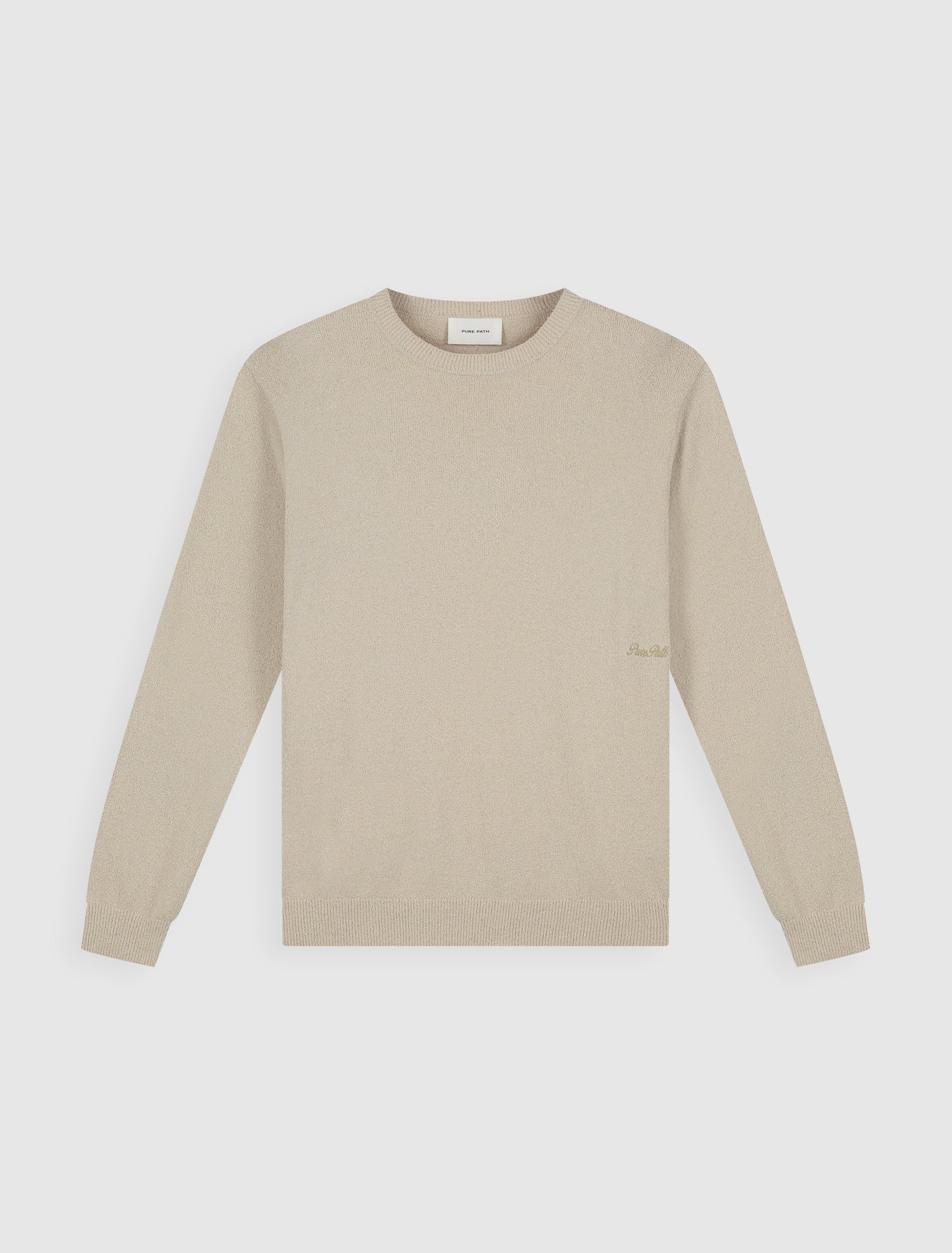 Bouclé Knit Sweater | Sand
