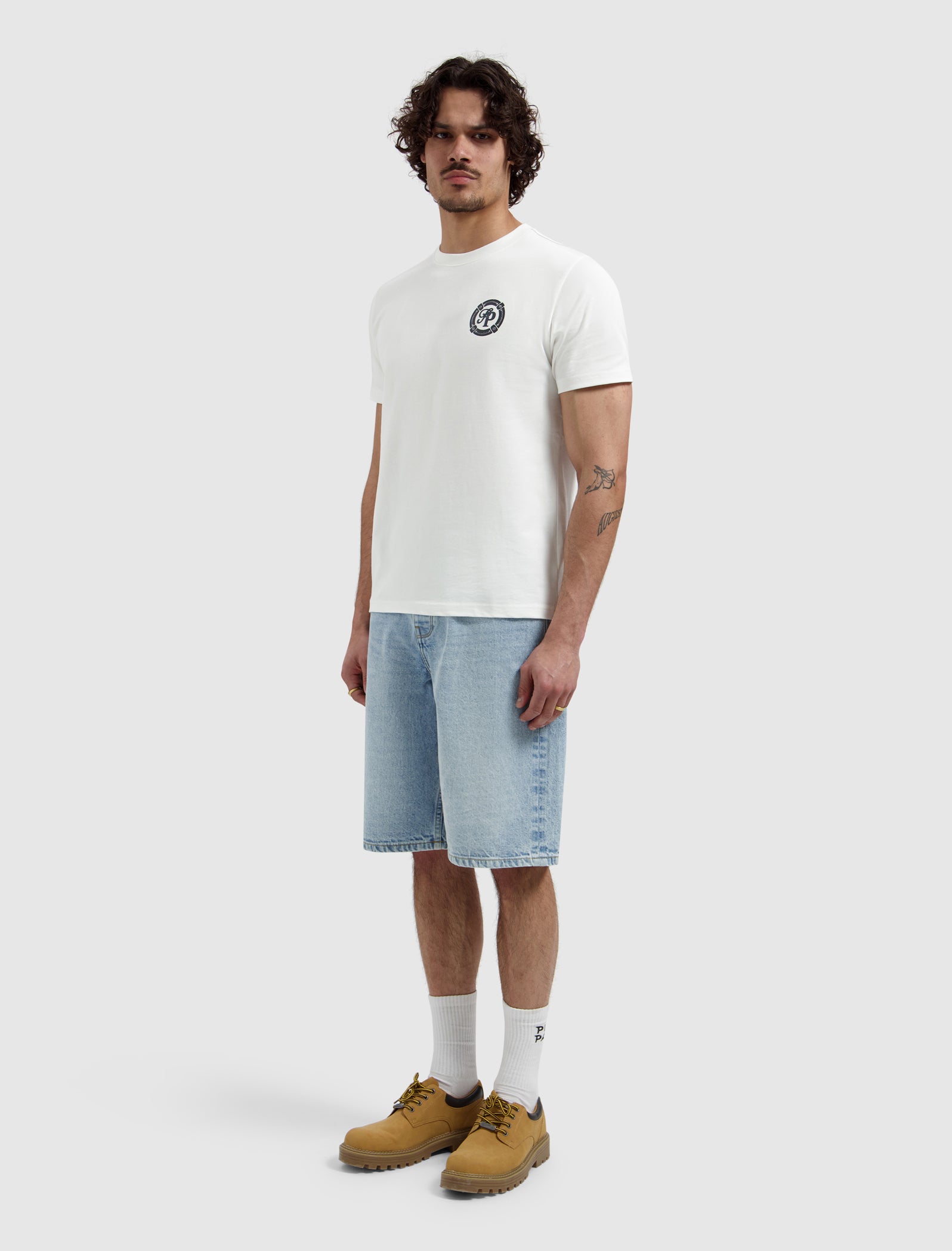 Buoy Initials T-shirt | Off White