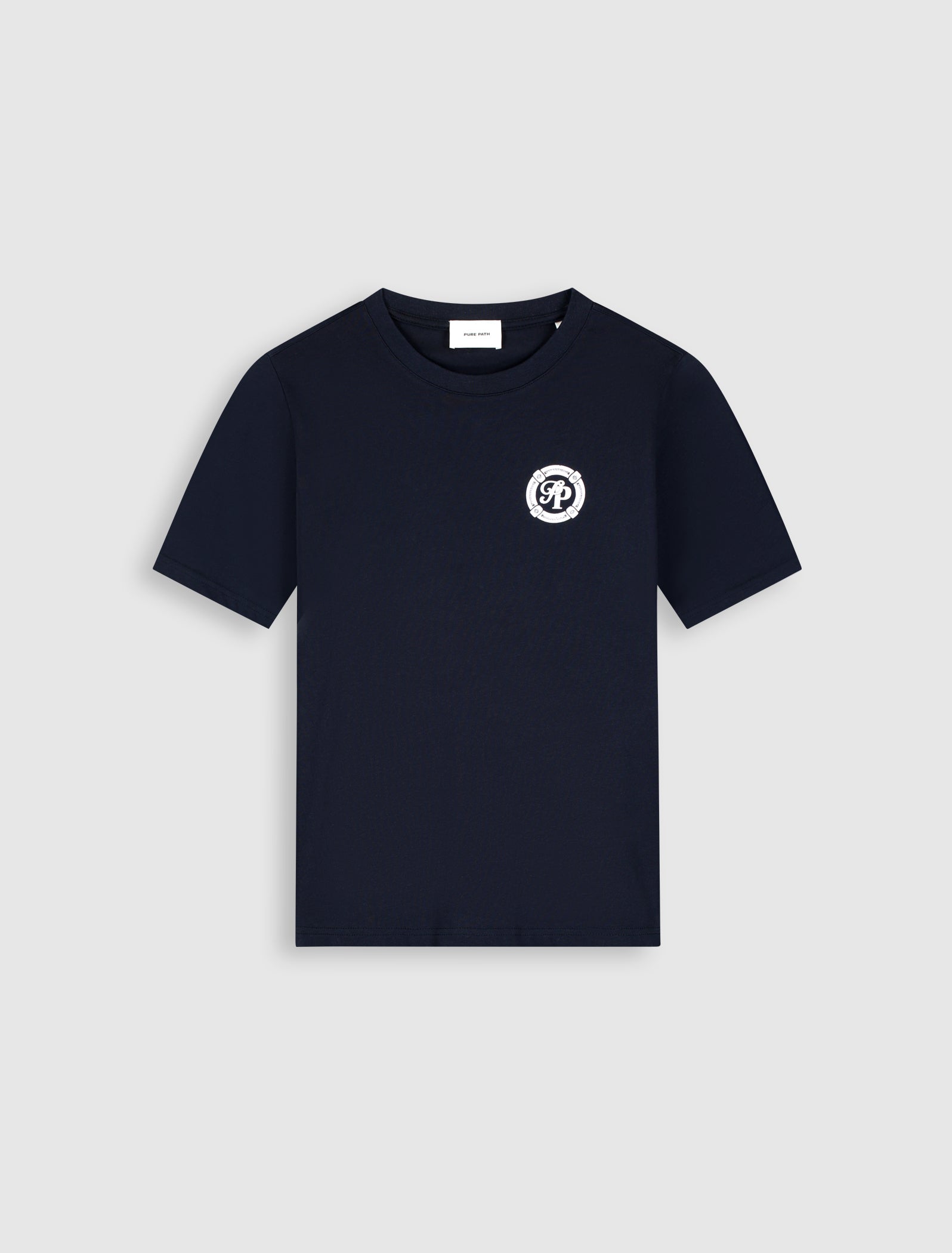 Buoy Initials T-shirt | Dark Navy