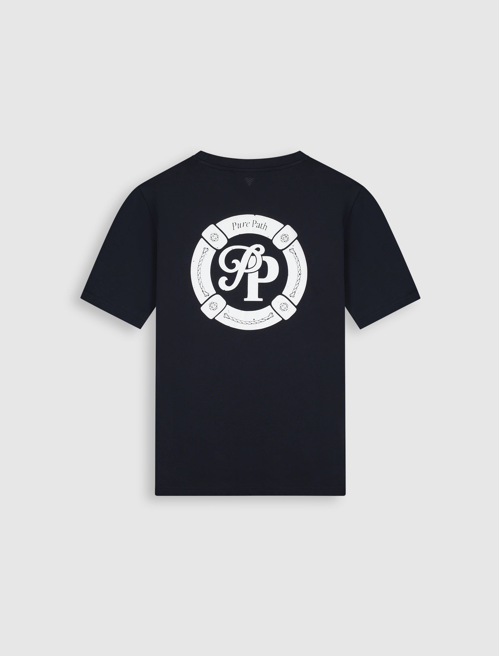 Buoy Initials T-shirt | Dark Navy