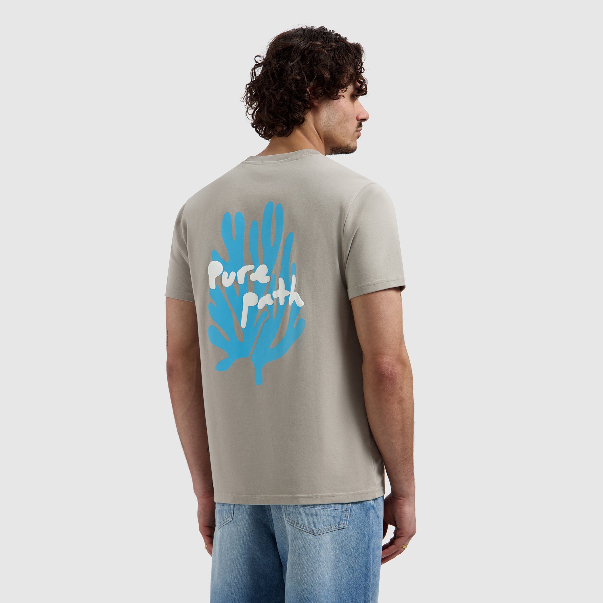 Coral Reef T-shirt | Taupe