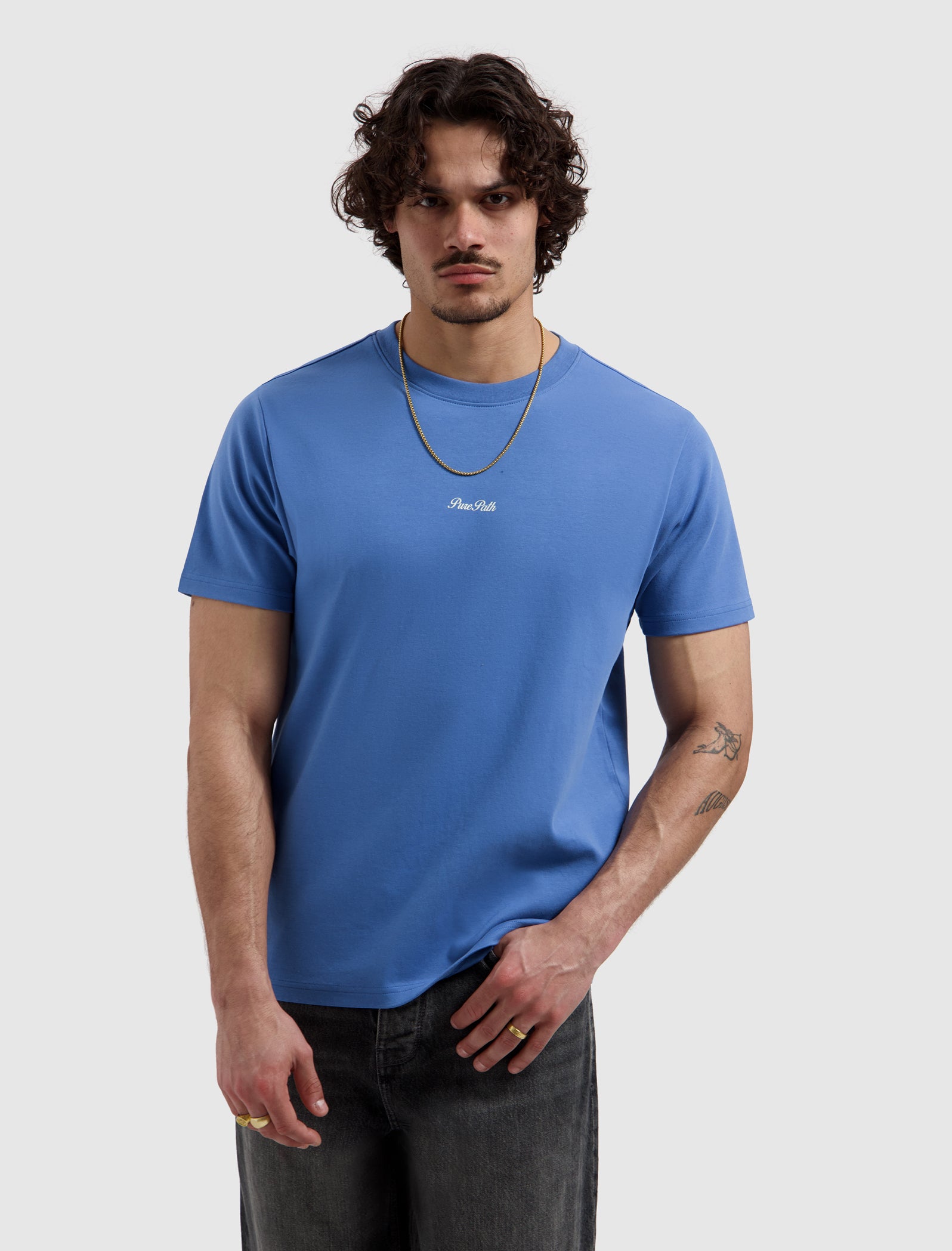 Riva Boat T-shirt | Faded Cobalt