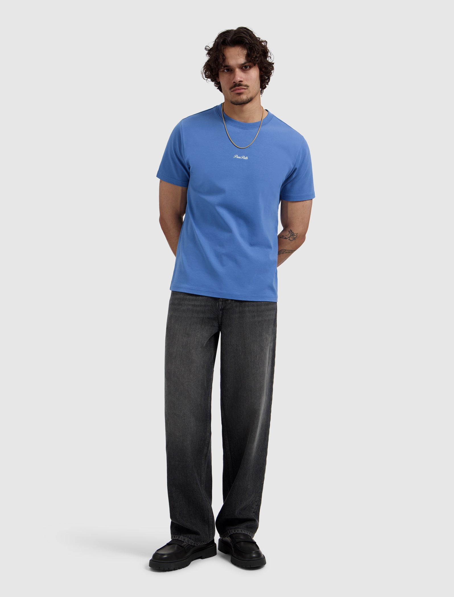 Riva Boat T-shirt | Faded Cobalt