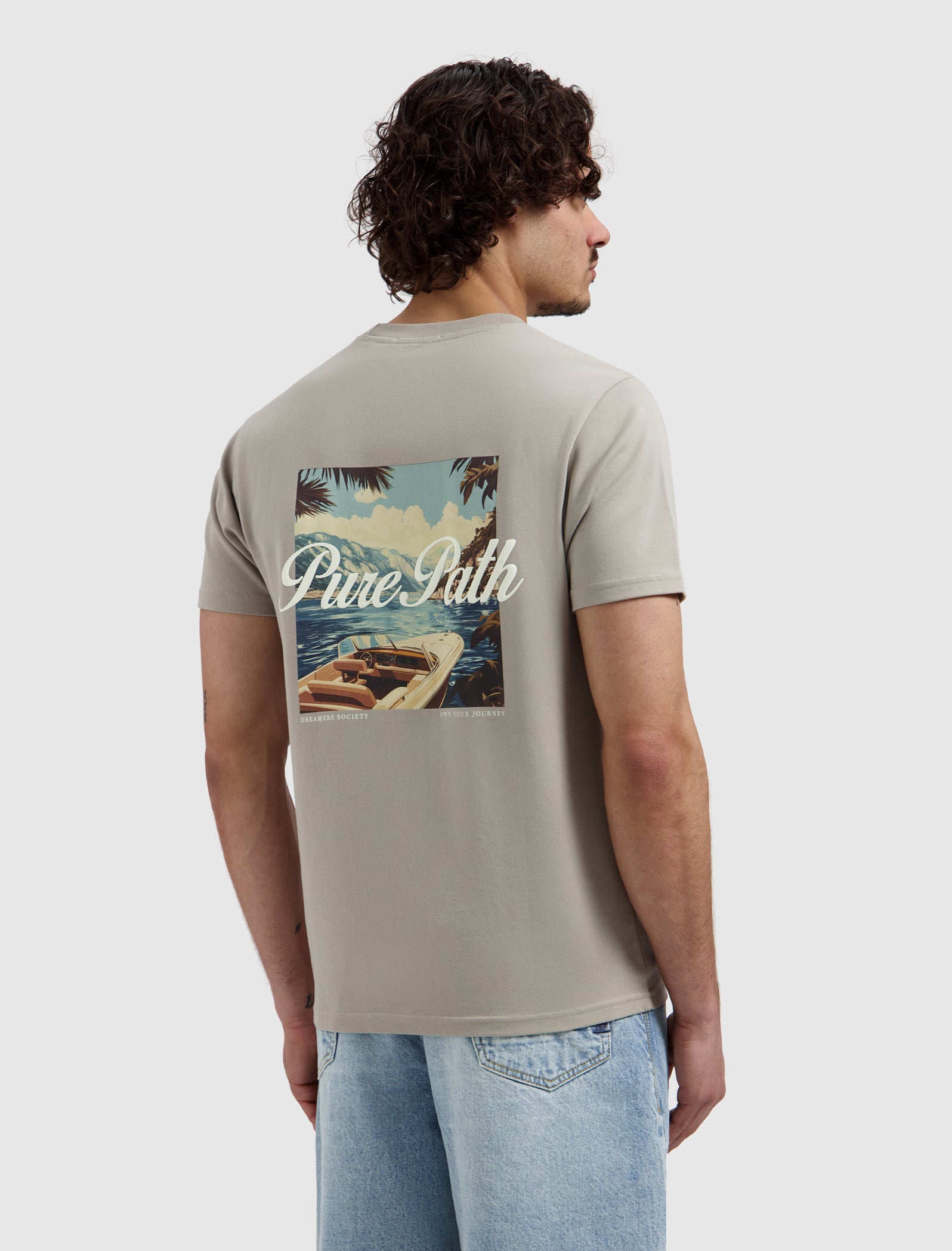 Riva Boat T-shirt | Taupe