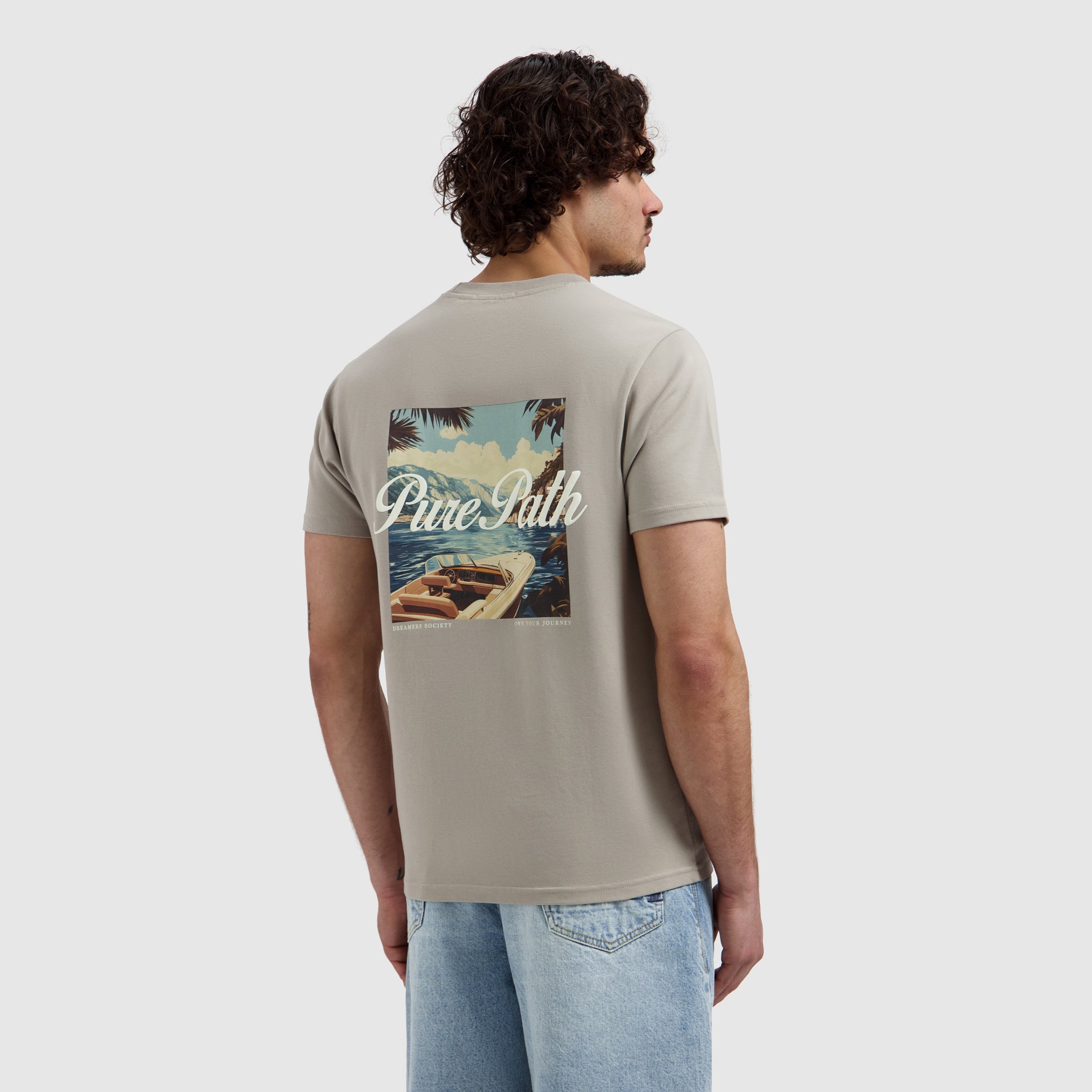 Riva Boat T-shirt | Taupe