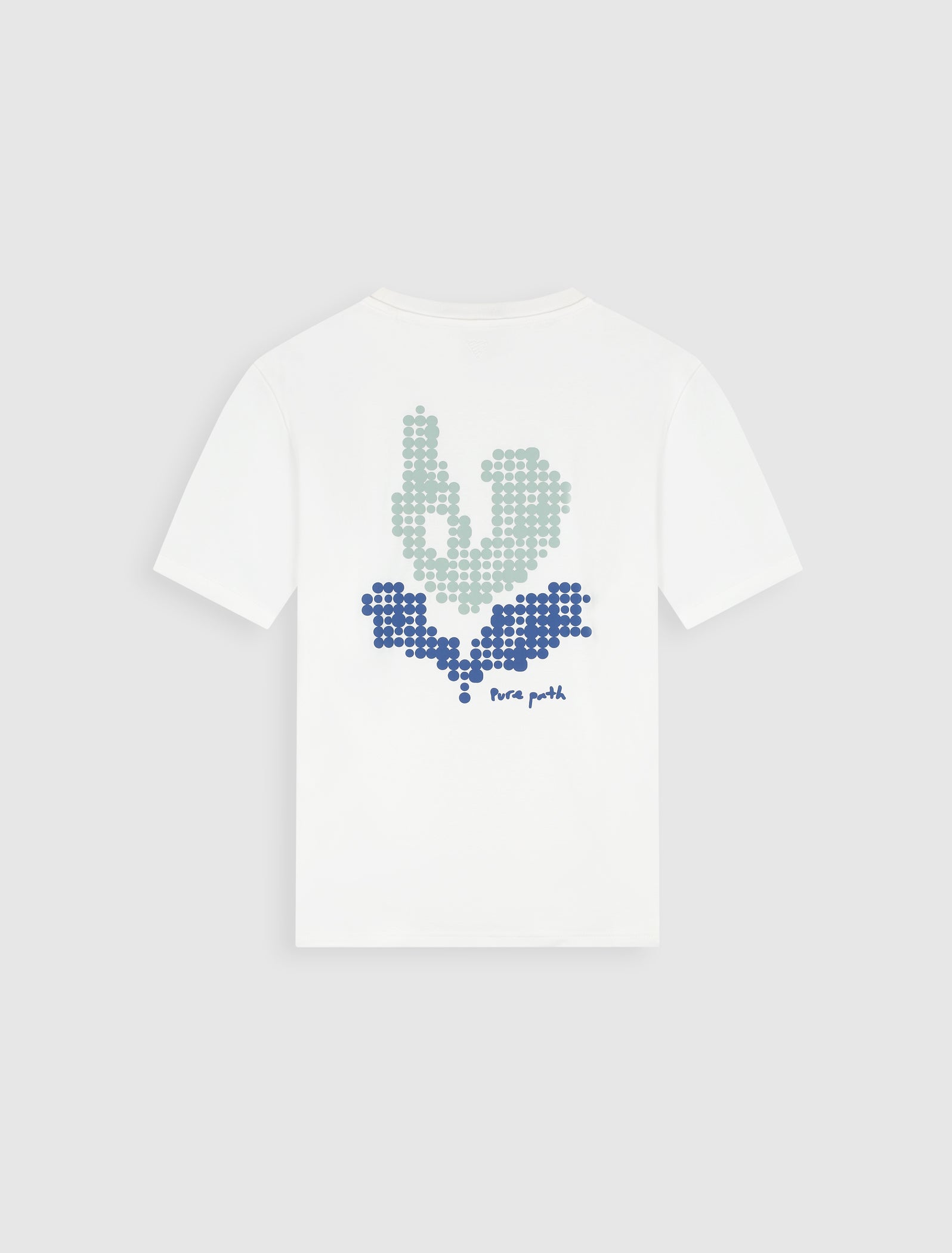 Pixel Flower T-shirt | Off White