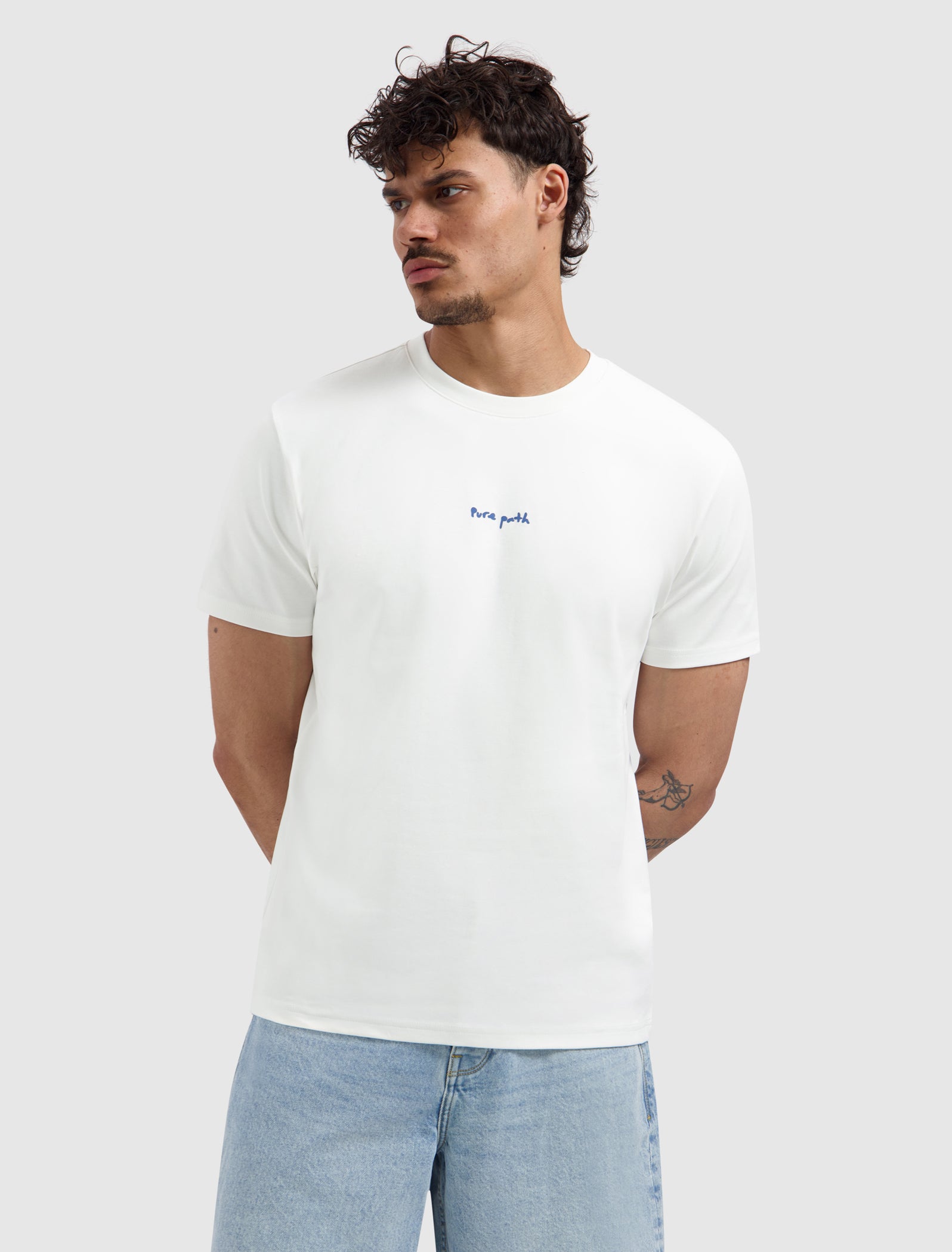 Pixel Flower T-shirt | Off White