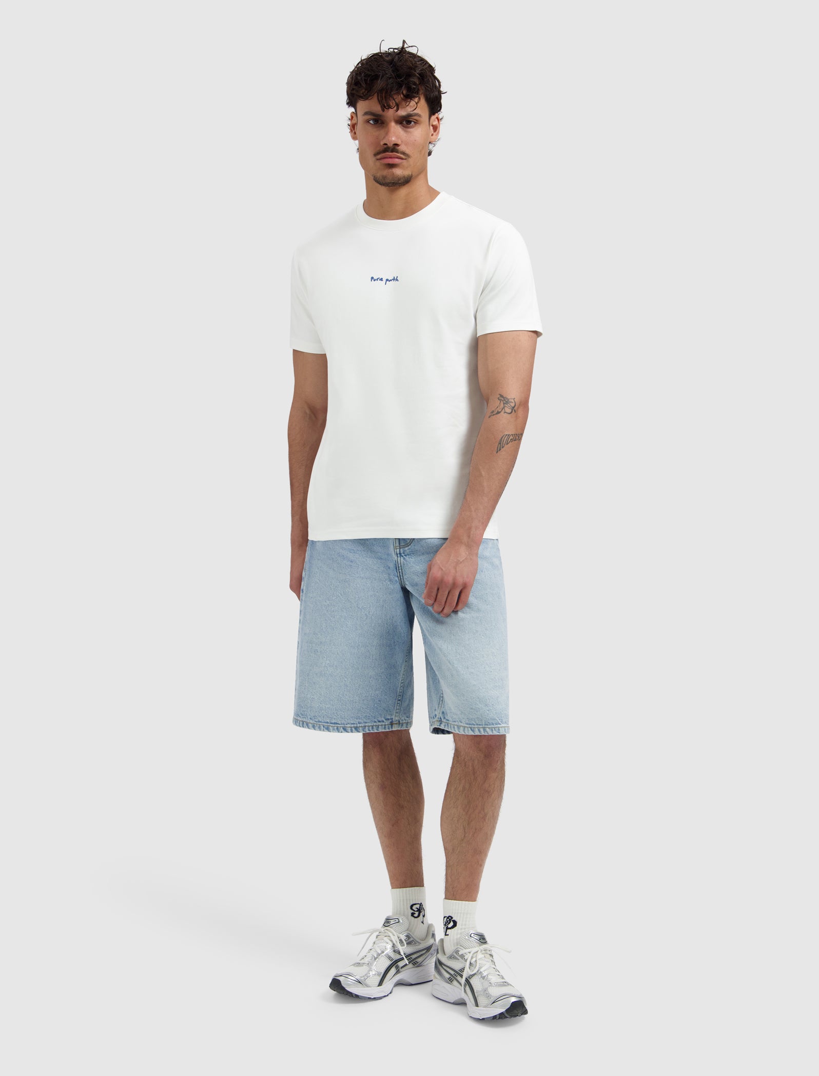 Pixel Flower T-shirt | Off White