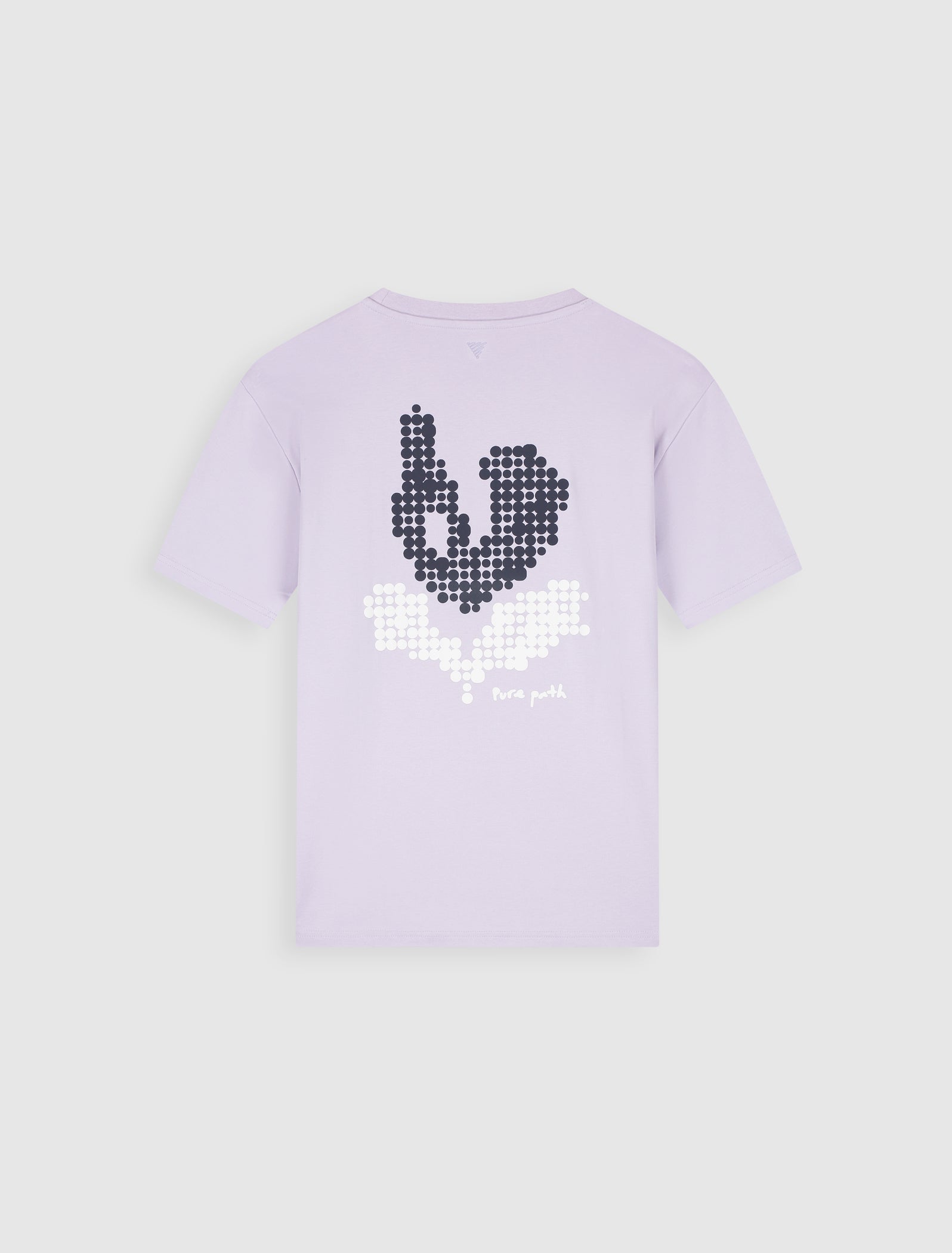 Pixel Flower T-shirt | Lilac