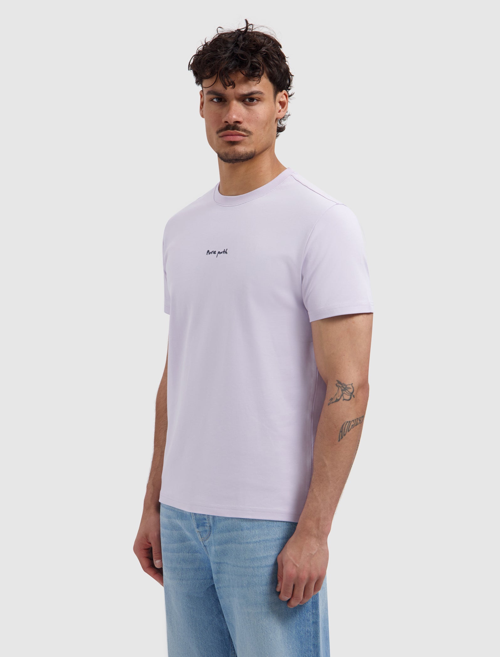 Pixel Flower T-shirt | Lilac
