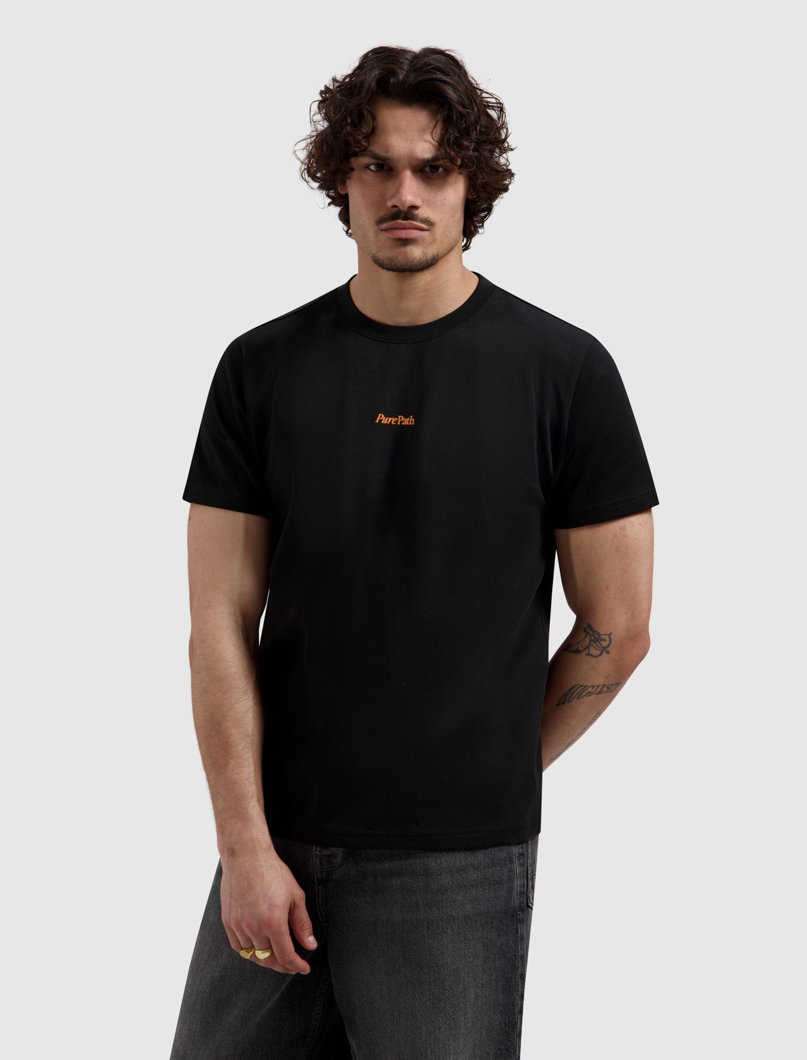 Bold Emblem T-shirt | Black