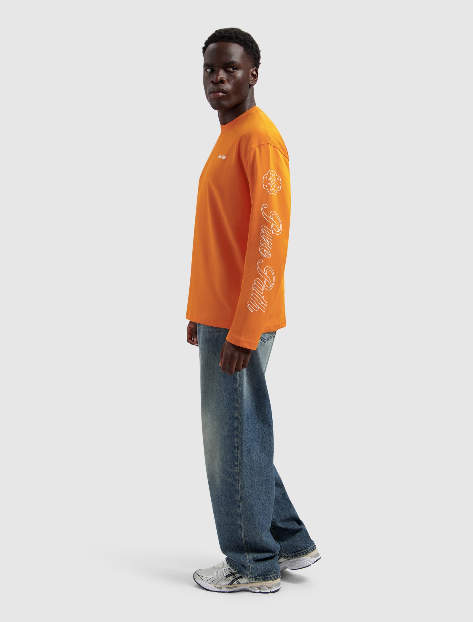 Essence Of Life Longsleeve T-shirt | Orange