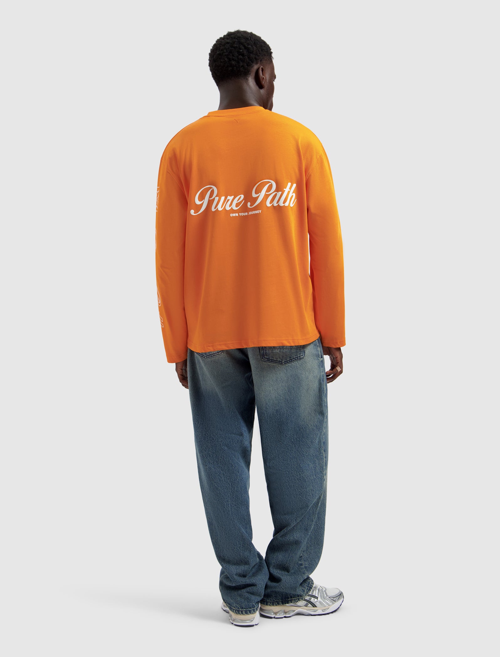 Essence Of Life Longsleeve T-shirt | Orange