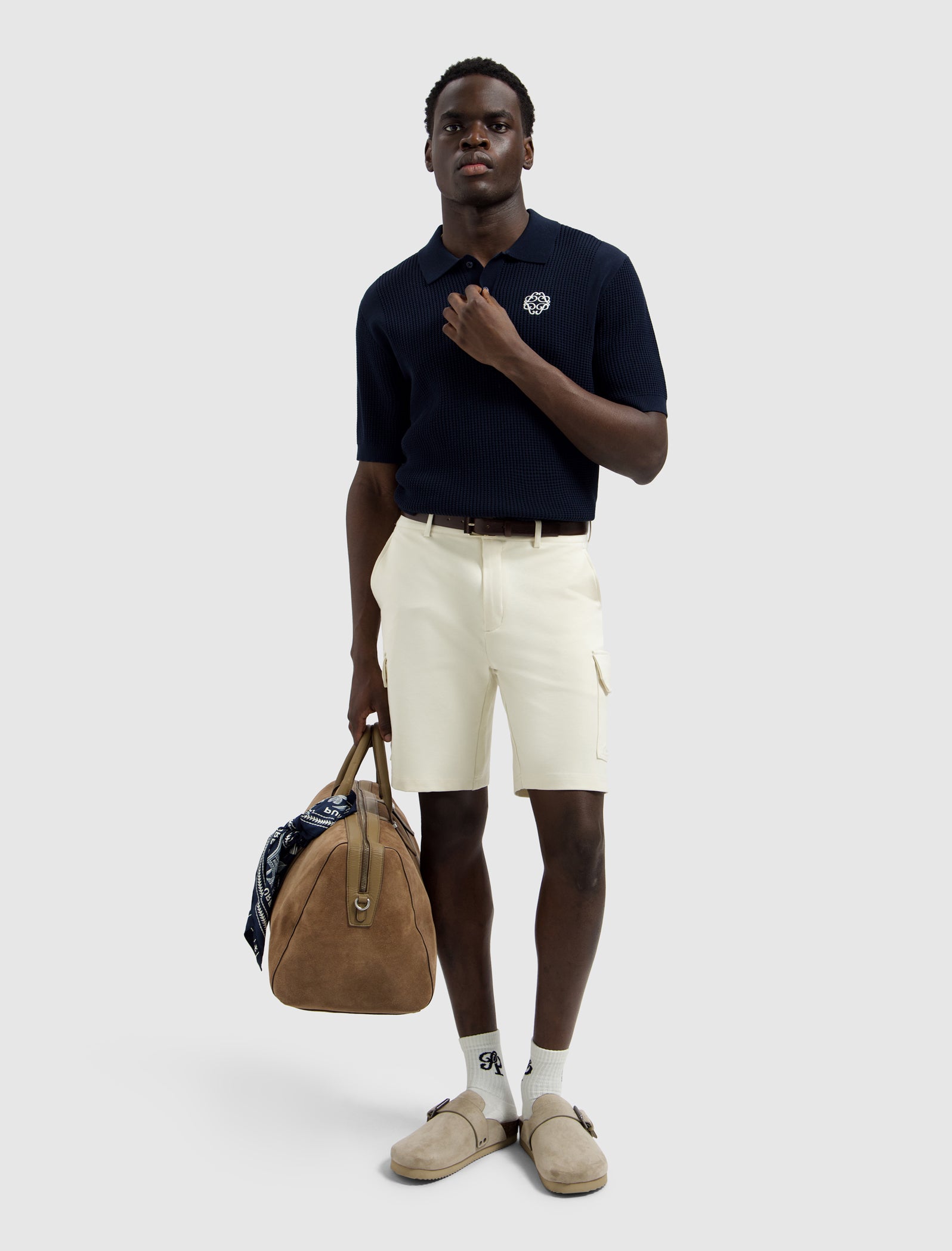 Punta Cargo Shorts | Ecru