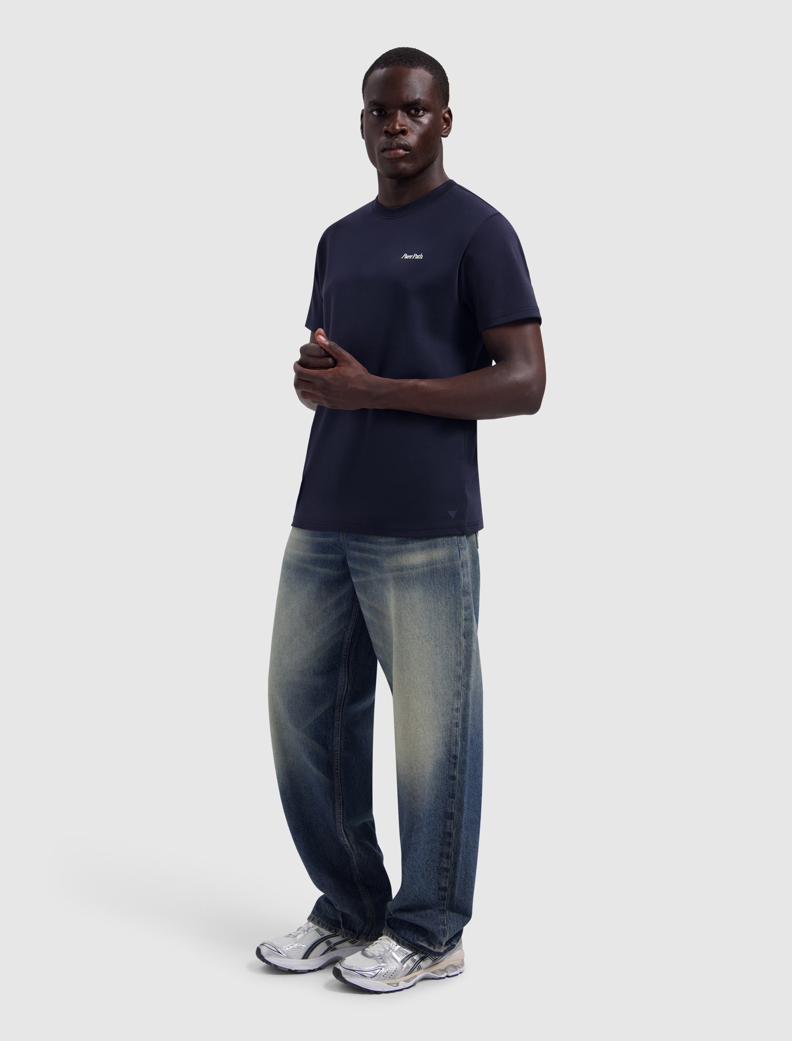 Tree Trunk T-shirt | Dark Navy