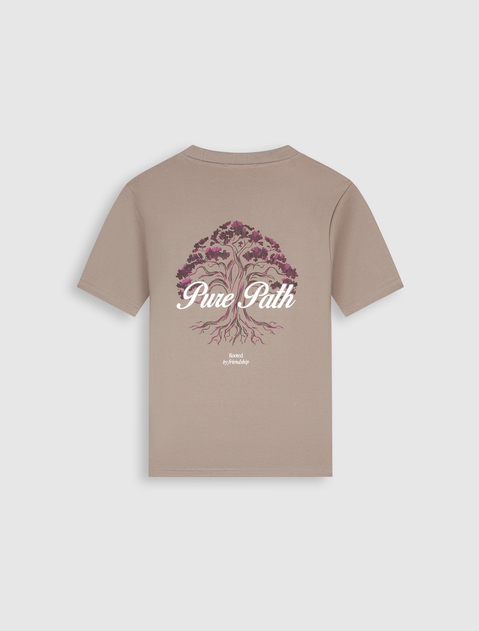 Rooted Tree T-shirt | Taupe