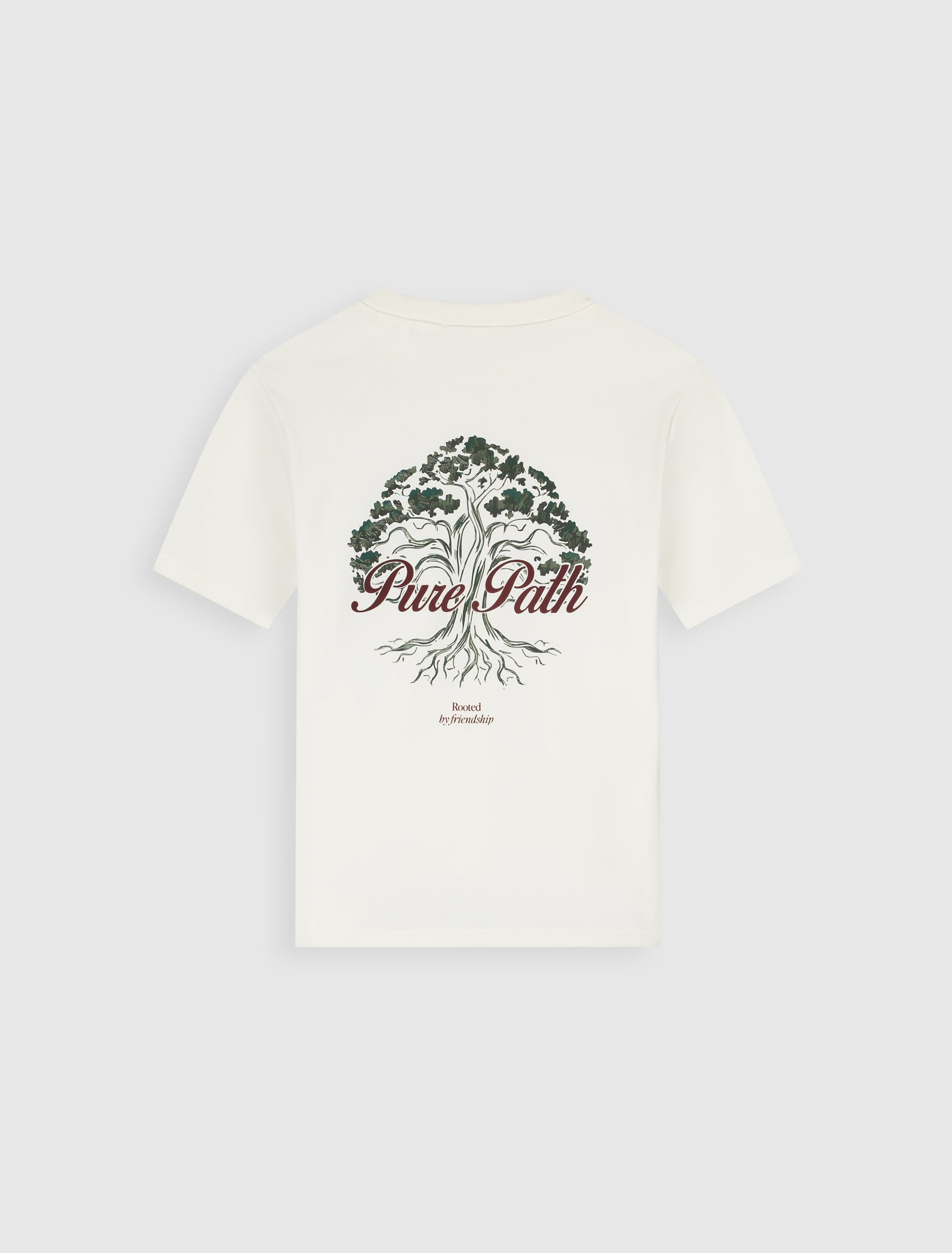 Rooted Tree T-shirt | Ecru