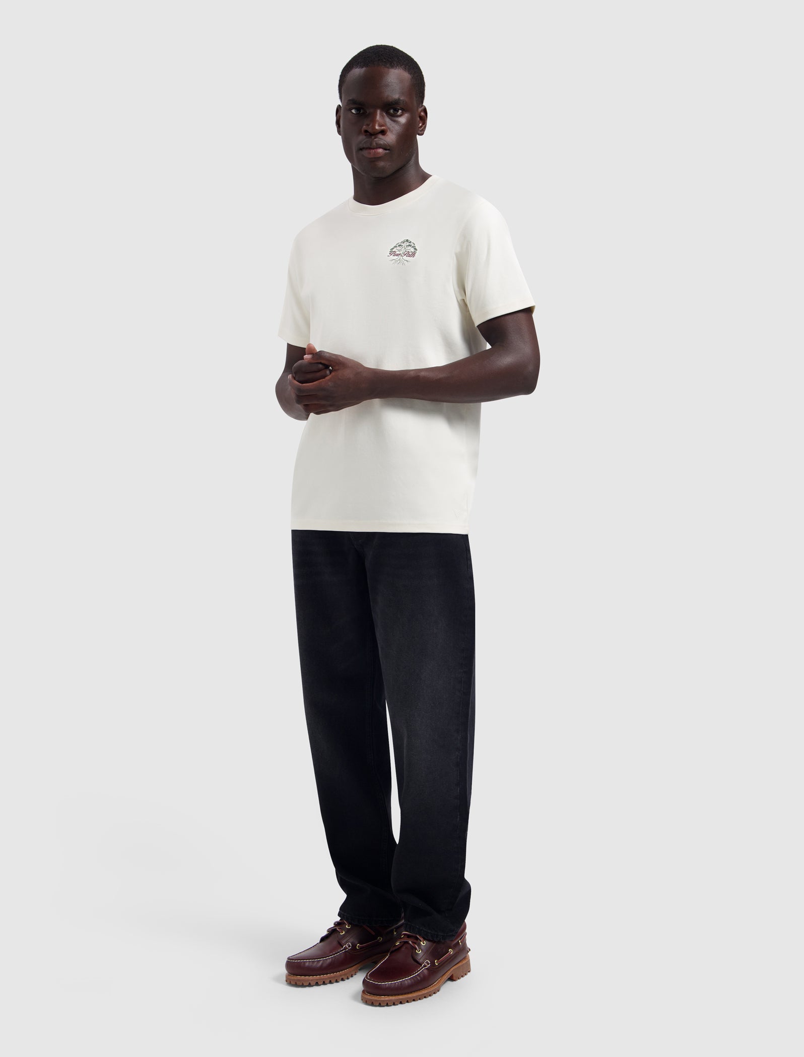 Rooted Tree T-shirt | Ecru