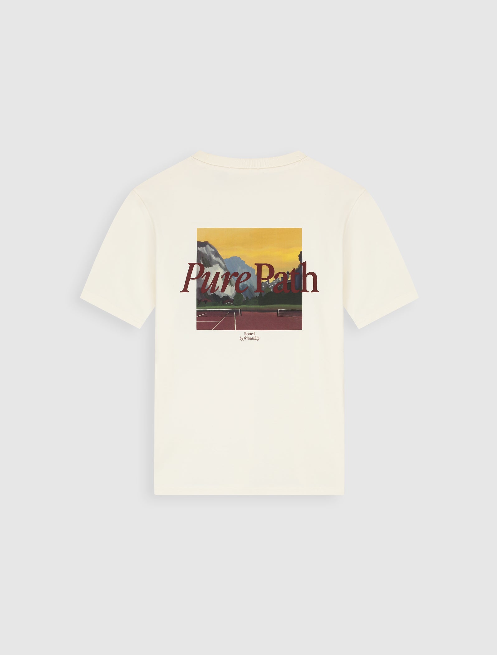 Landscape View T-shirt | Ecru