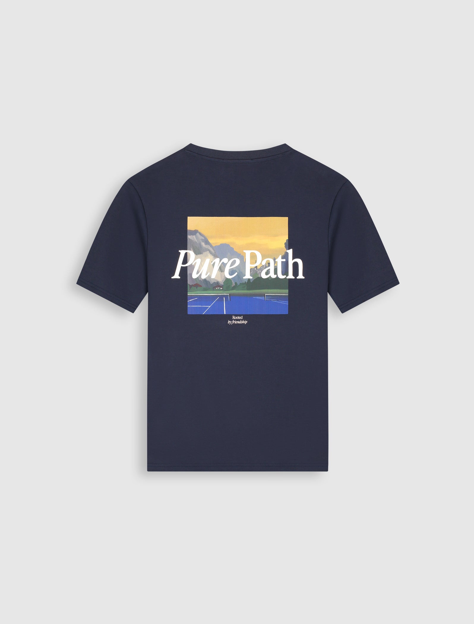 Landscape View T-shirt | Dark Navy