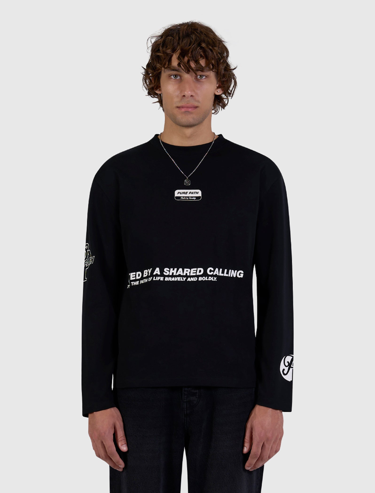 United Longsleeve T-shirt | Black
