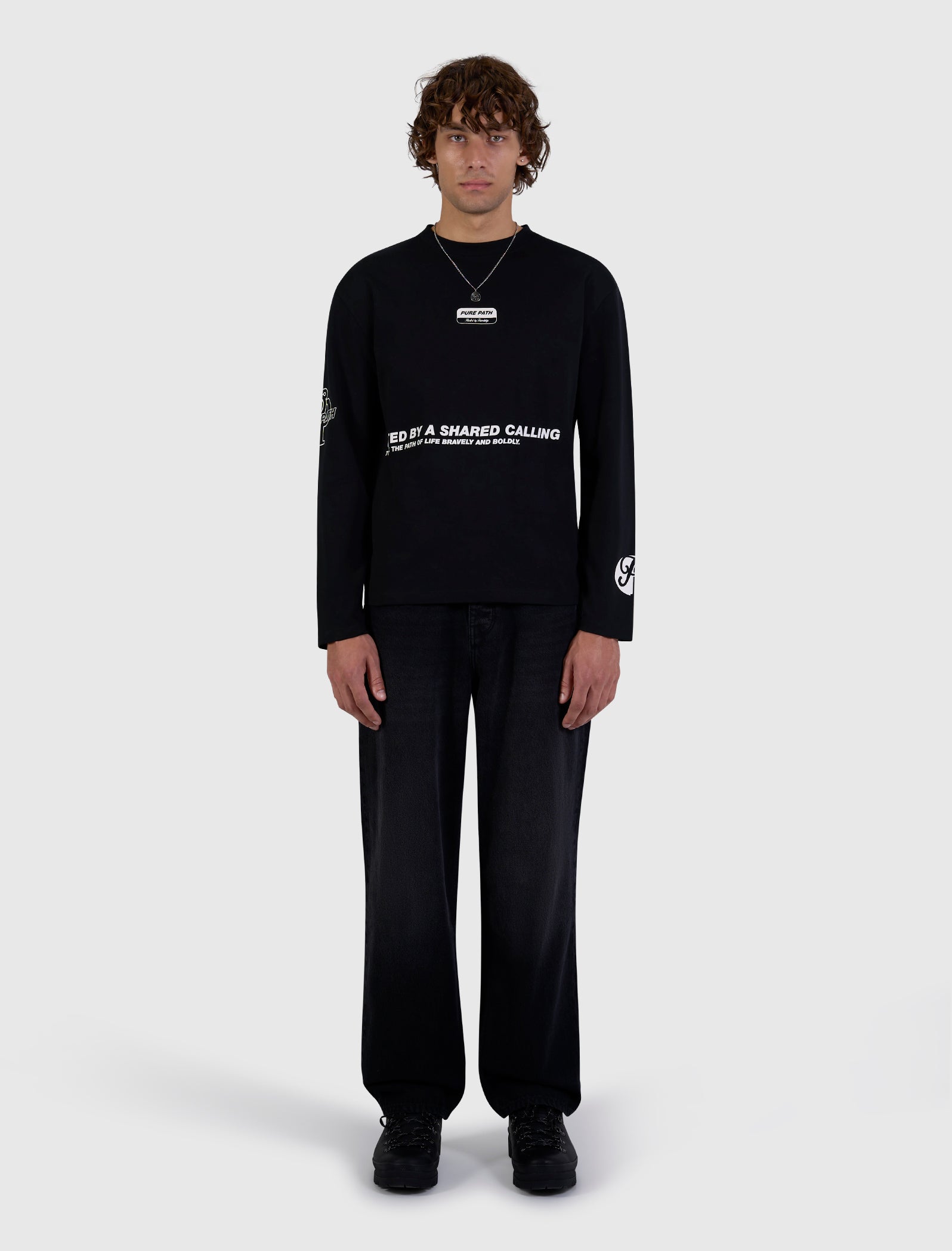 United Longsleeve T-shirt | Black