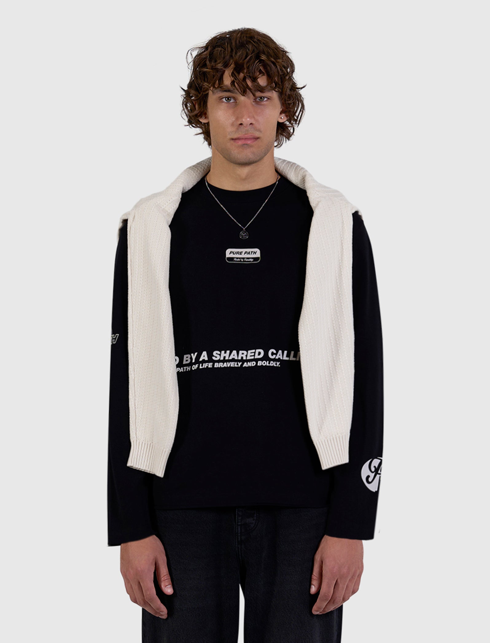 United Longsleeve T-shirt | Black