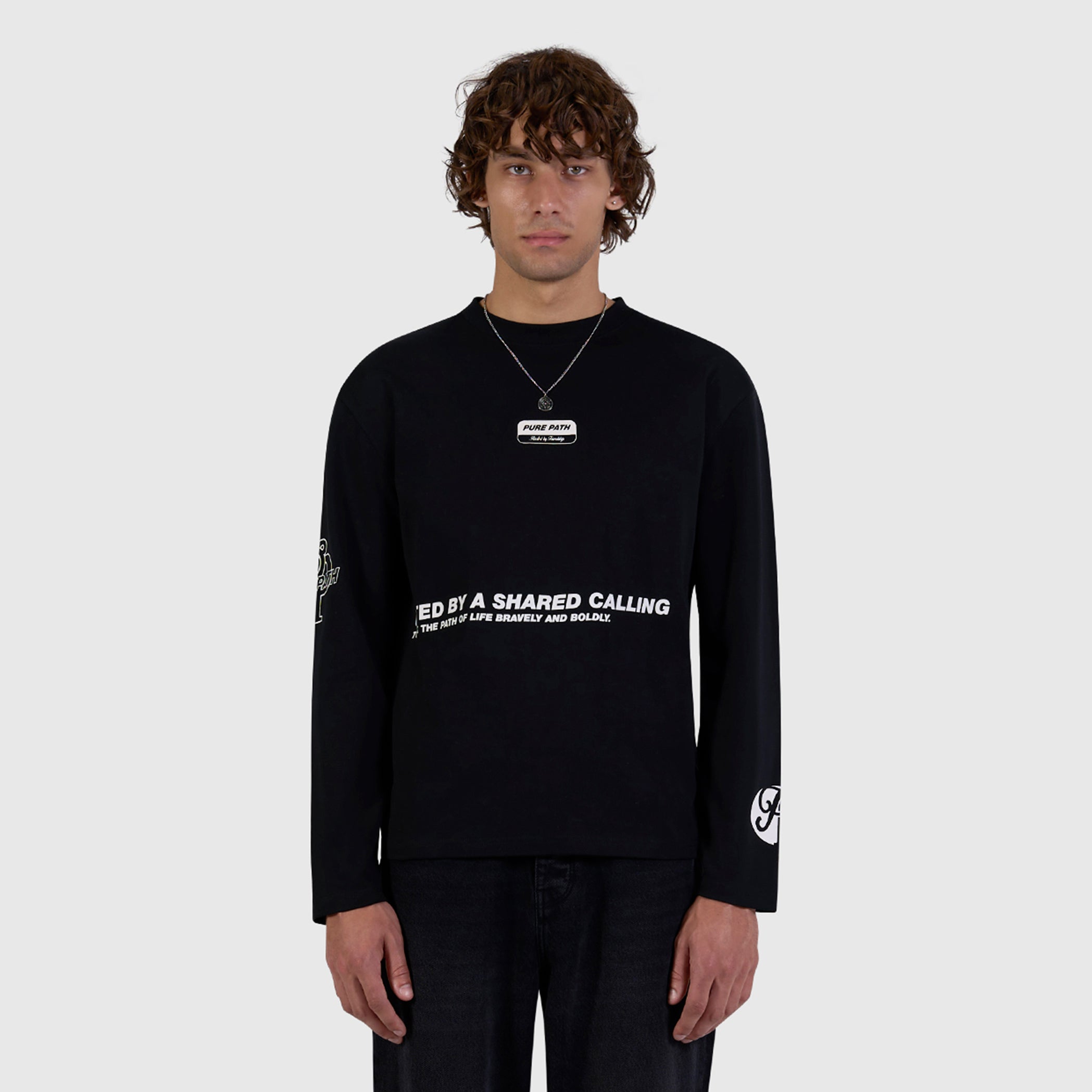 United Longsleeve T-shirt | Black