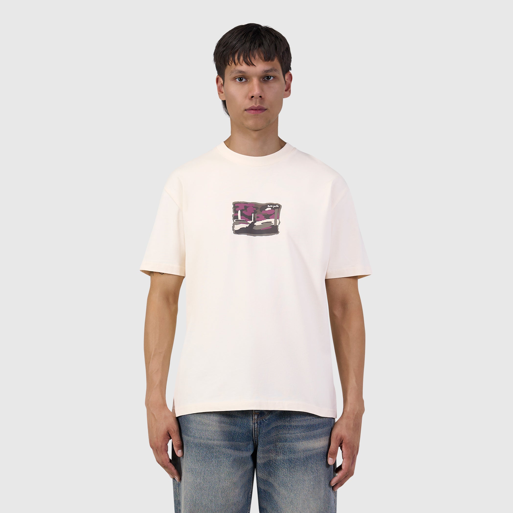 Woods Edge T-shirt | Ecru