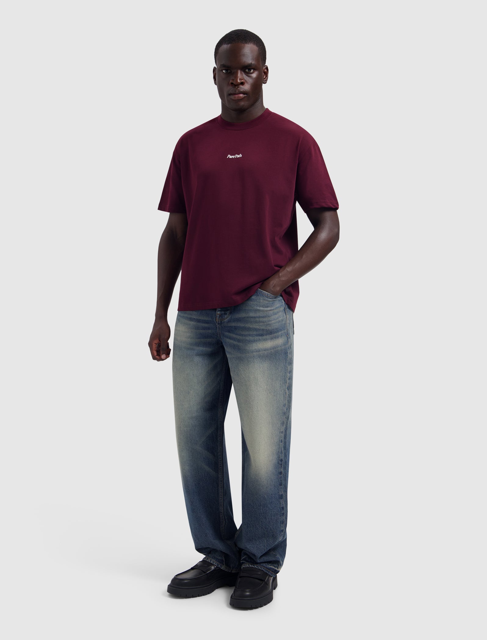 Tree Of Life T-shirt | Wine Red