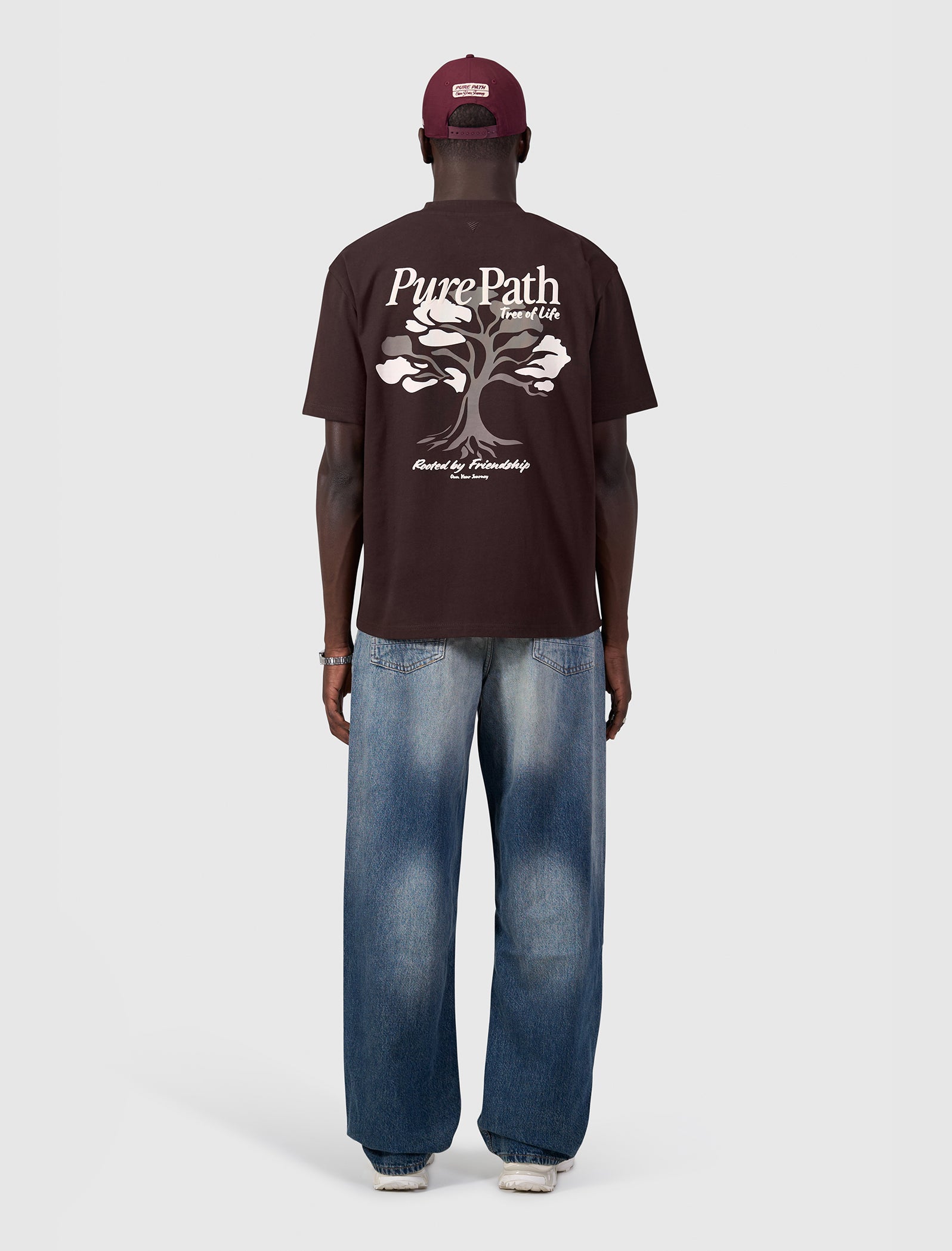 Tree Of Life T-shirt | Dark Brown
