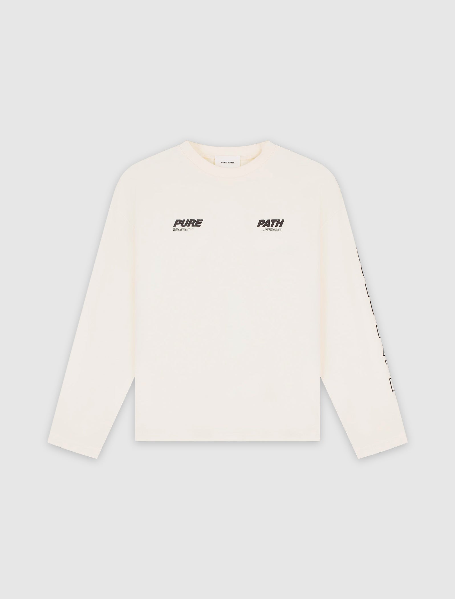 Pure Longsleeve T-shirt | Ecru