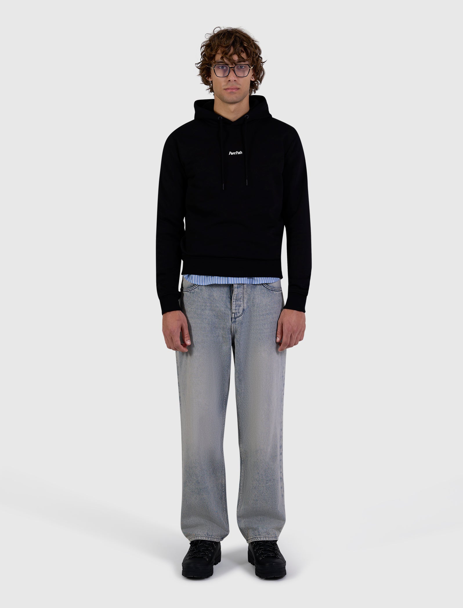 Rooted by Friendship Hoodie | Black
