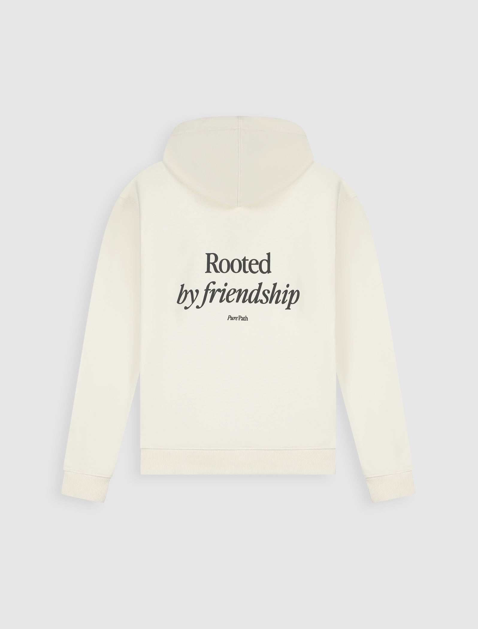 Rooted by Friendship Hoodie | Ecru