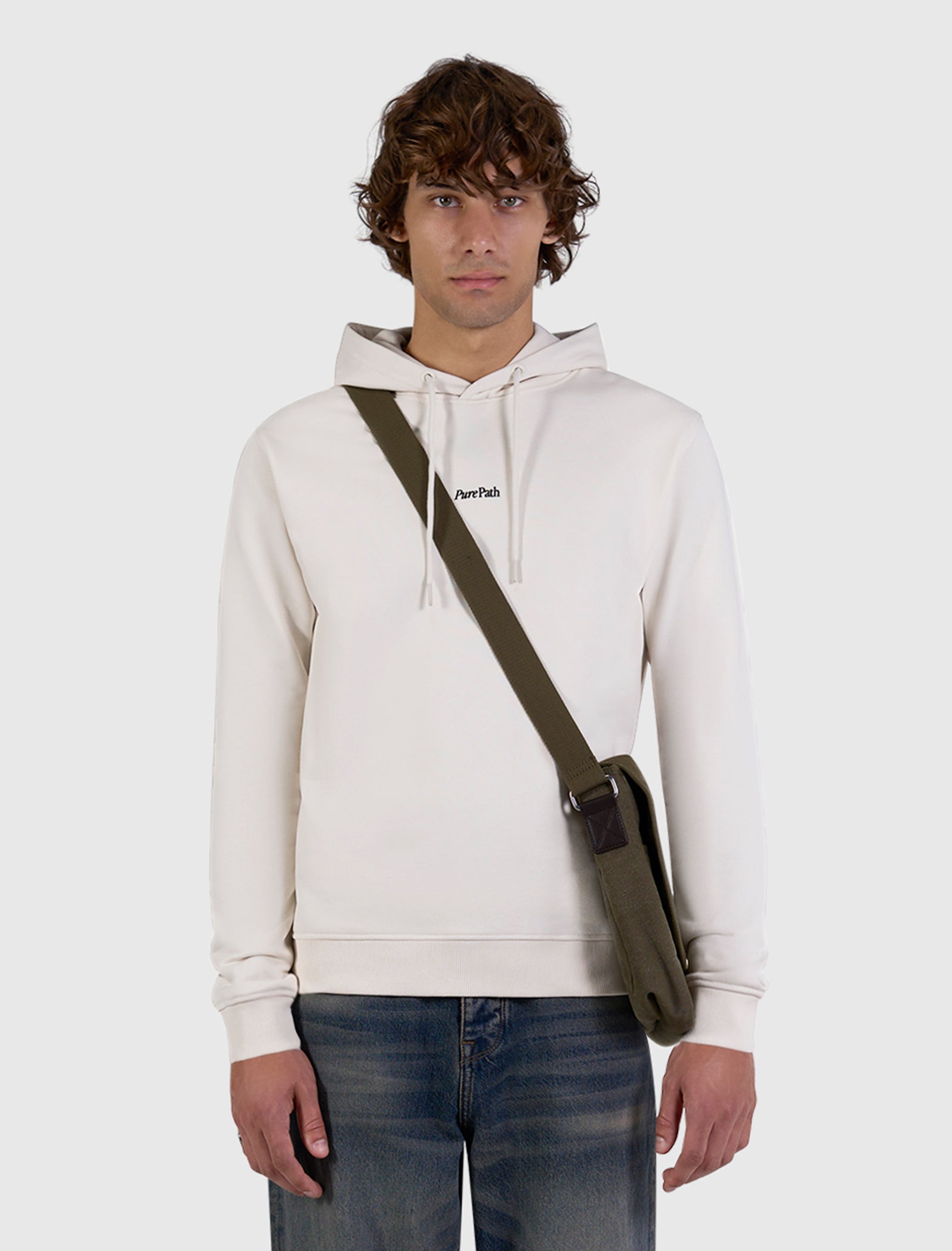 Rooted by Friendship Hoodie | Ecru