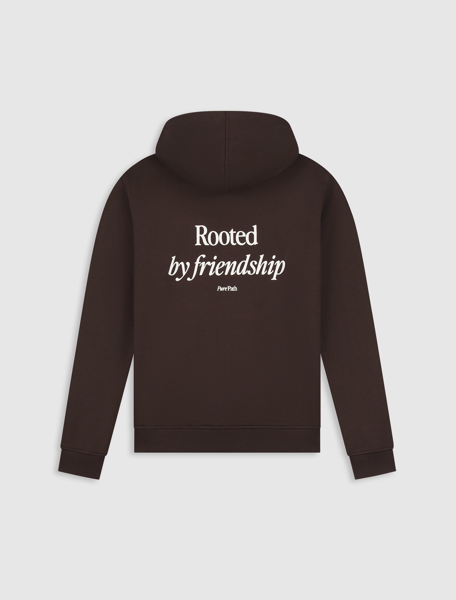 Rooted by Friendship Hoodie | Dark Brown