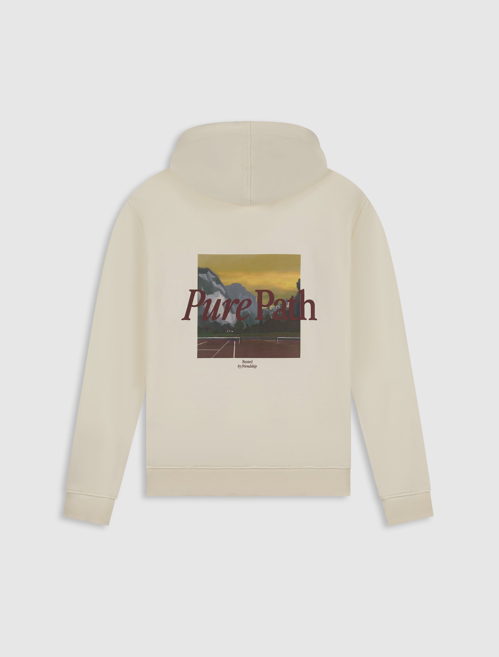 Landscape View Hoodie | Ecru