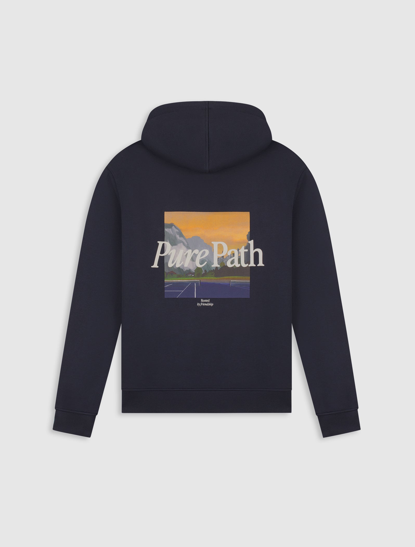 Landscape View Hoodie | Dark Navy
