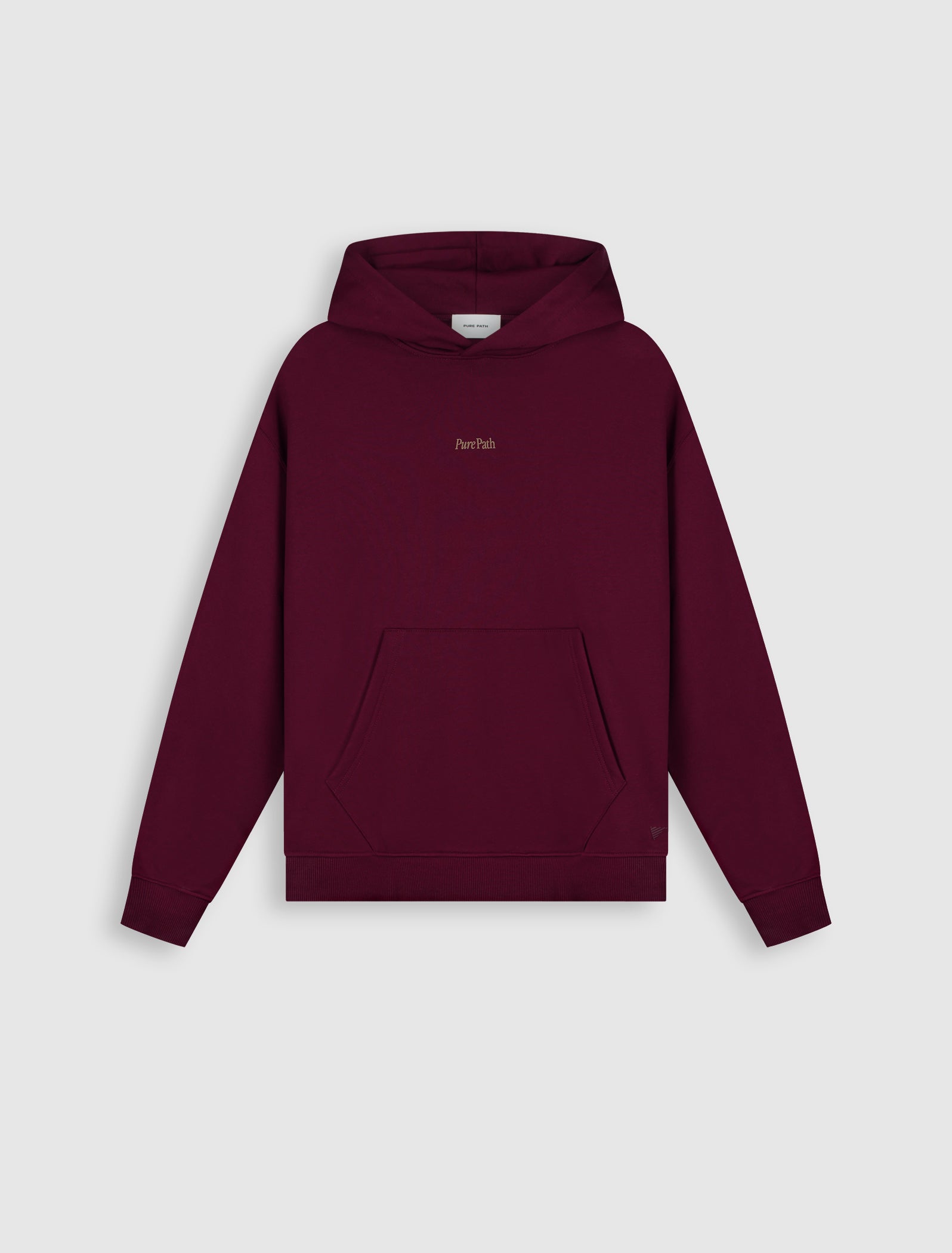 Tree Trunk Hoodie | Wine Red