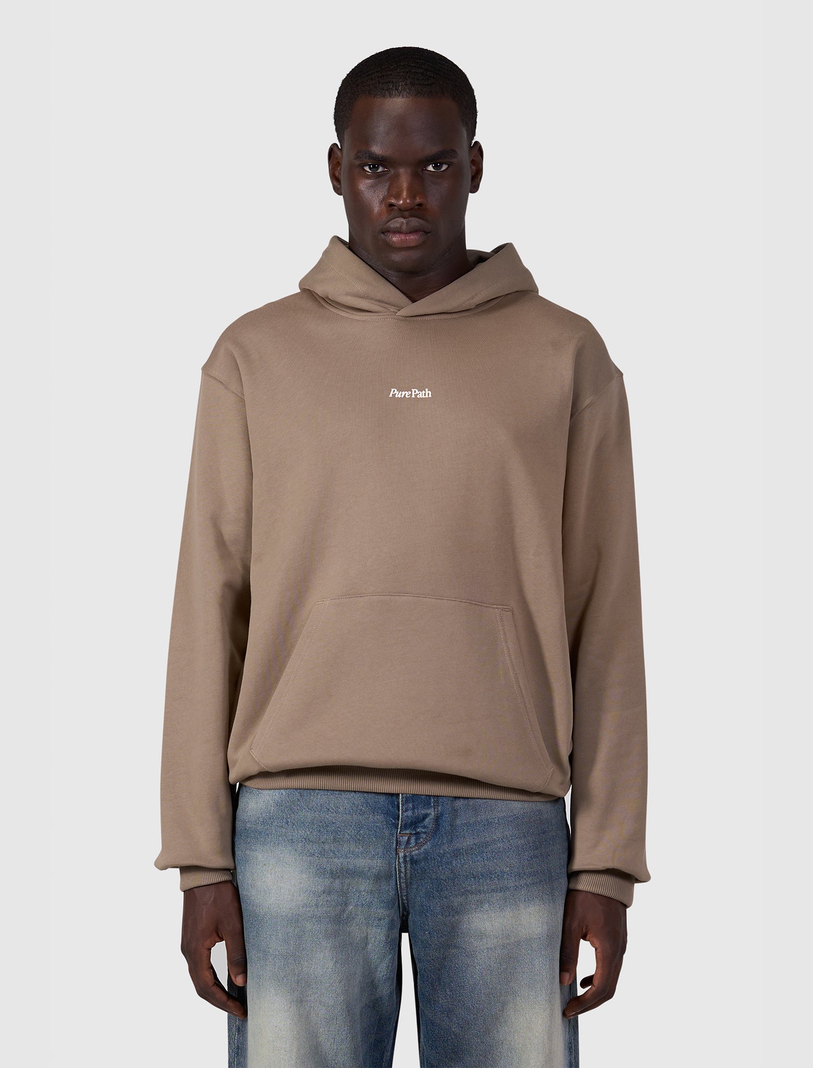 Tree Trunk Hoodie | Taupe