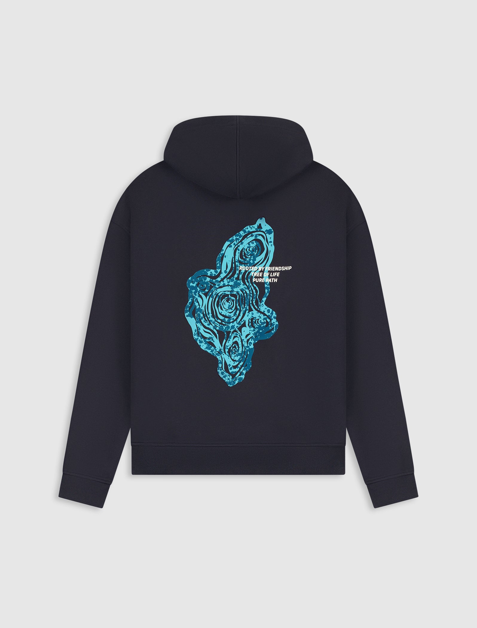 Tree Trunk Hoodie | Dark Navy