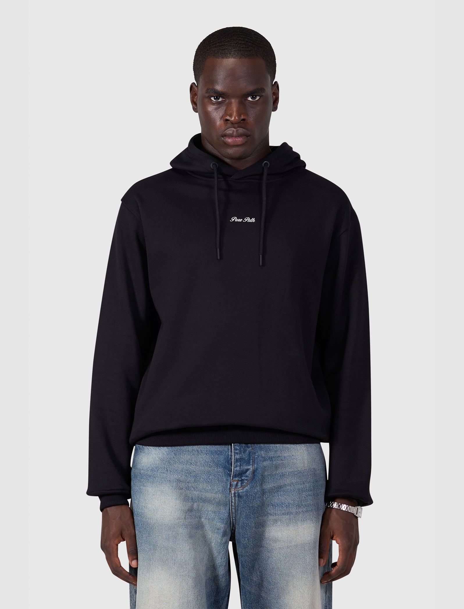 Rooted By Friendship Hoodie | Black