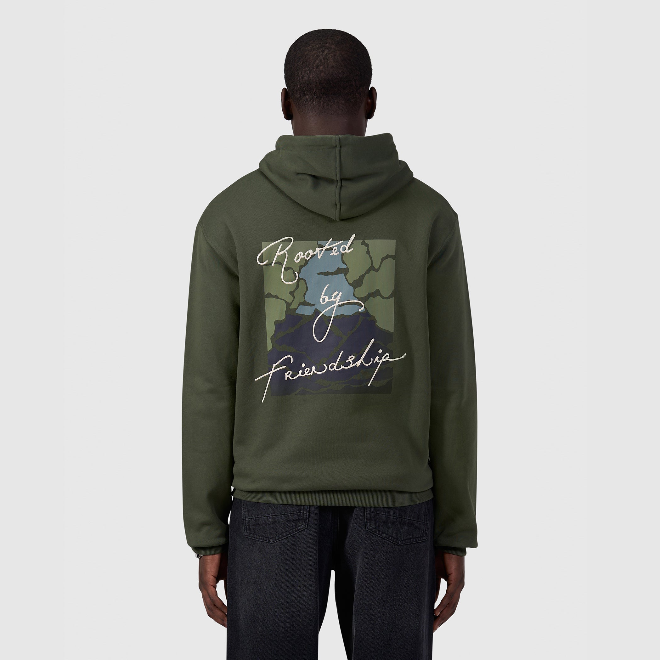 Rooted By Friendship Hoodie | Dark Army