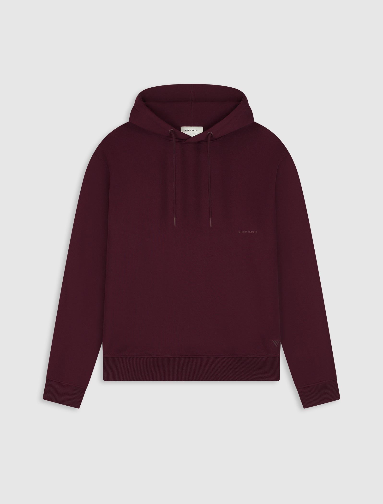 Essential Logo Hoodie | Wine Red
