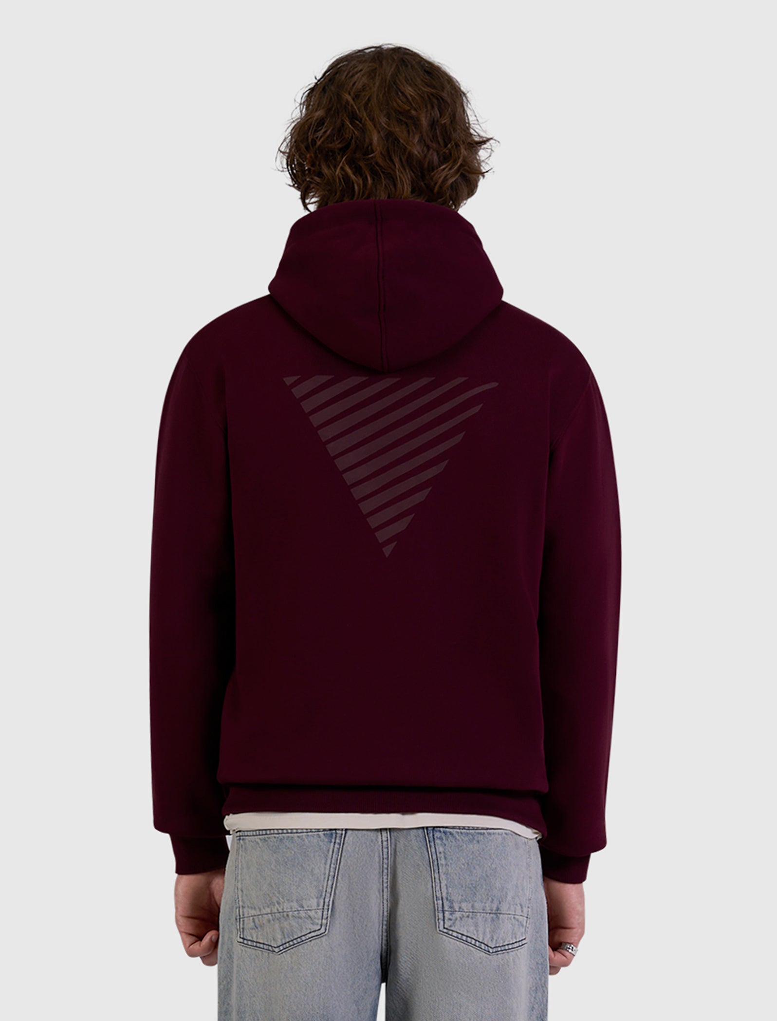 Essential Logo Hoodie | Wine Red
